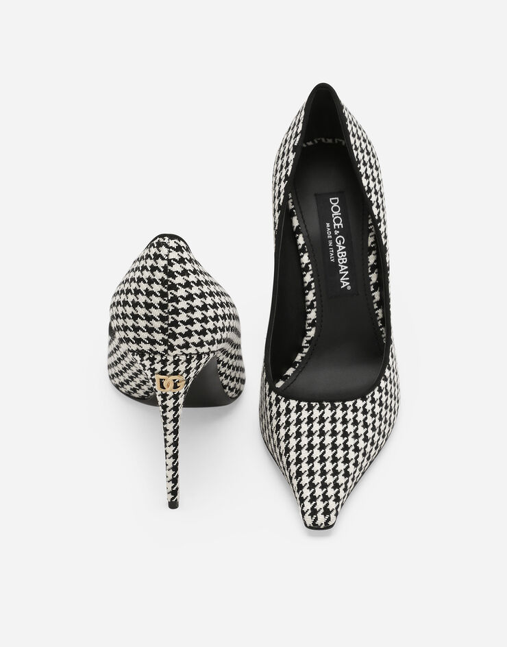 Dolce & Gabbana Houndstooth fabric pumps Multicolor CD1872A9V05