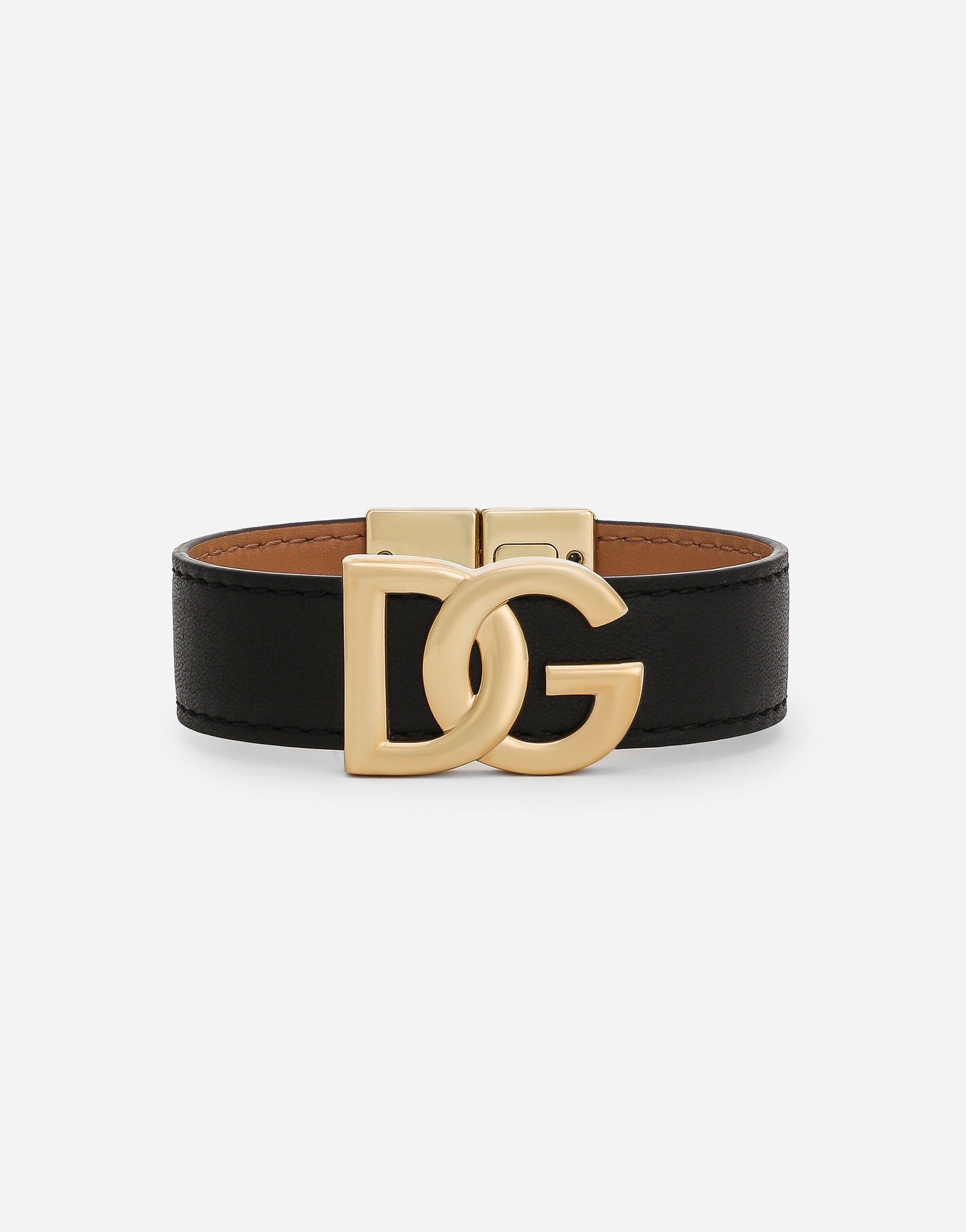 ${brand} Calfskin bracelet with DG logo ${colorDescription} ${masterID}
