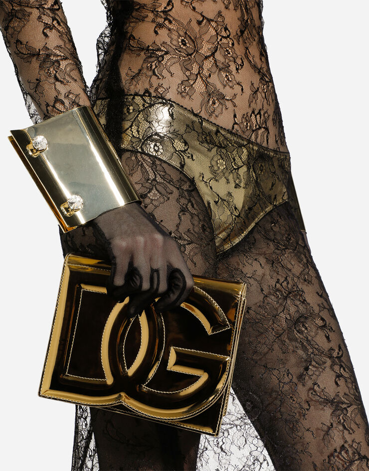 Dolce & Gabbana Sac à bandoulière DG Logo Bag Doré BB7287AY828