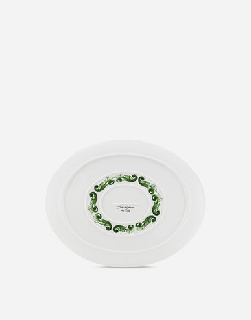 Dolce & Gabbana Plat de service en Porcelaine Multicolore TC0025TCA37