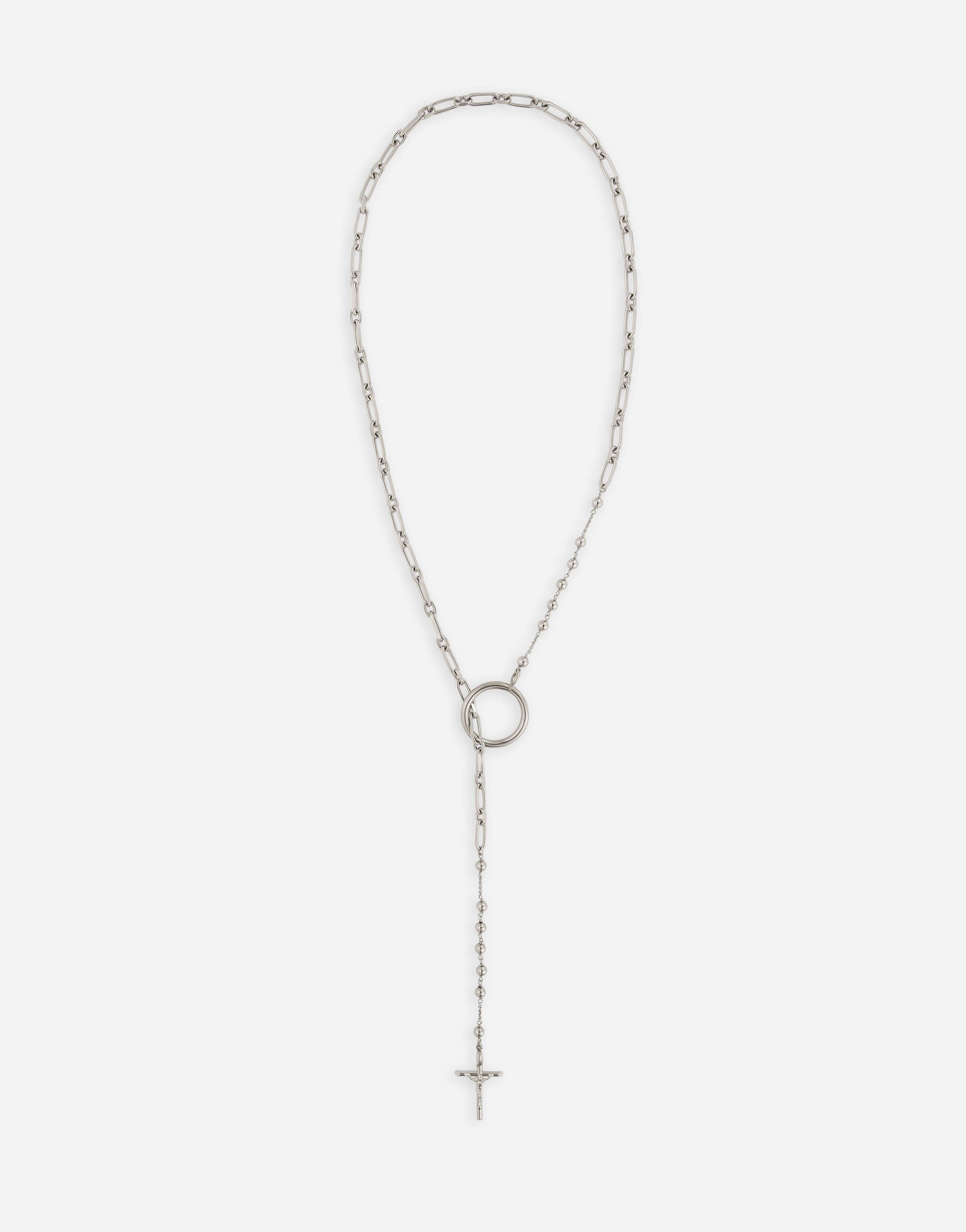 ${brand} Rosary necklace with chain detailing ${colorDescription} ${masterID}