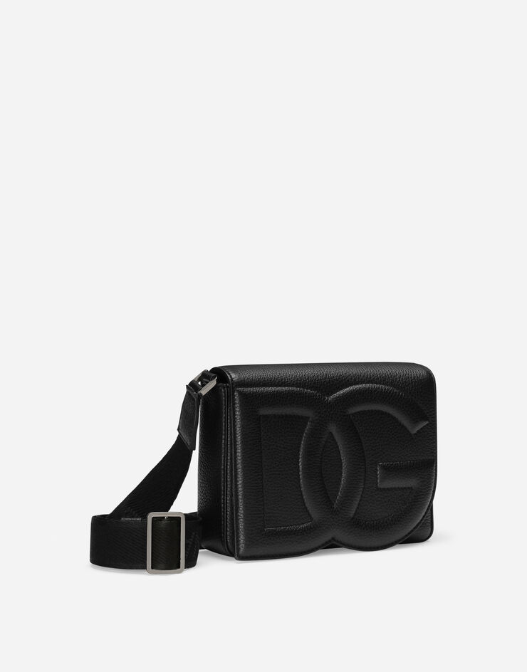 Medium DG Logo Bag crossbody bag in Black for | Dolce&Gabbana® US