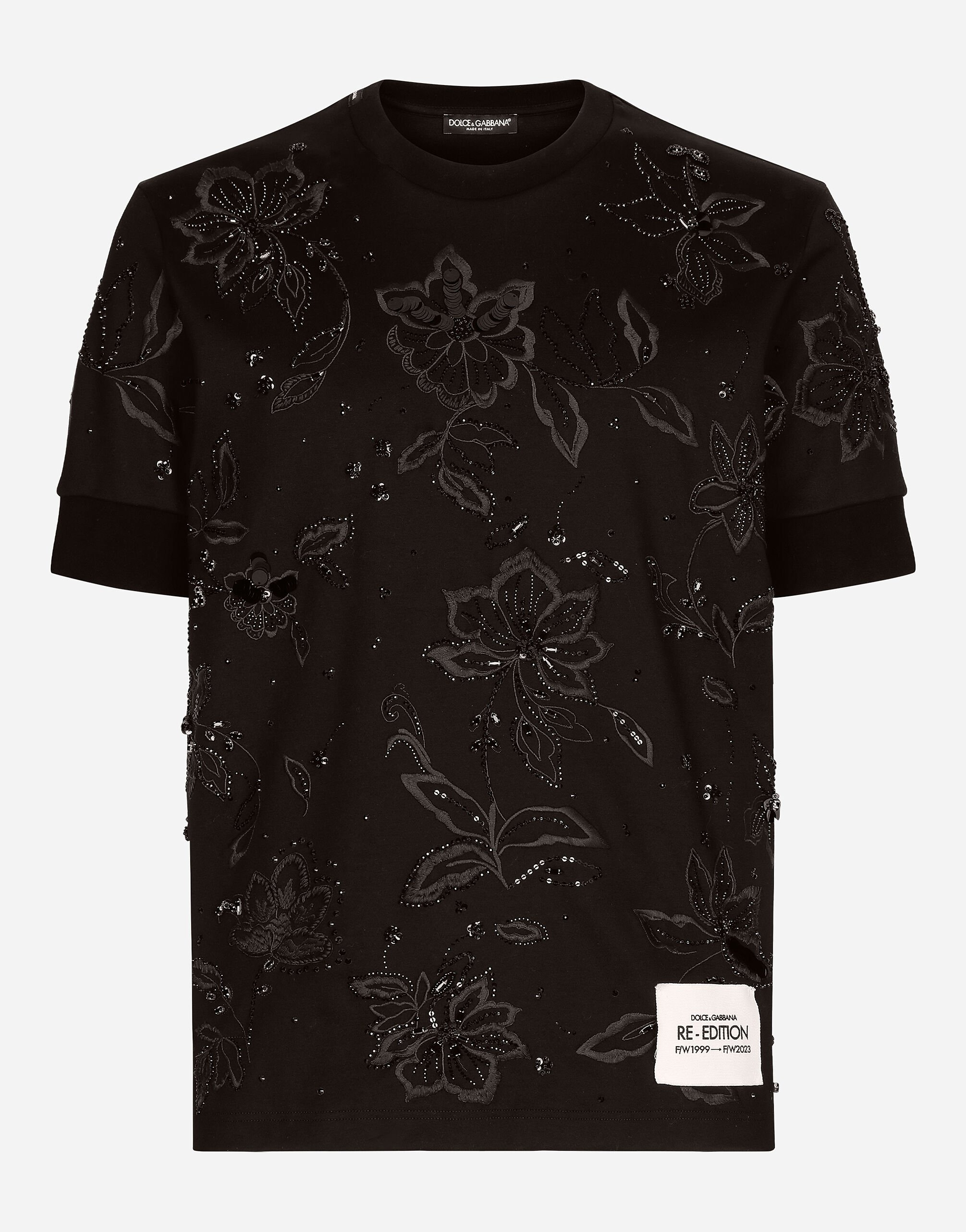 ${brand} Cotton interlock T-shirt with embroidery ${colorDescription} ${masterID}