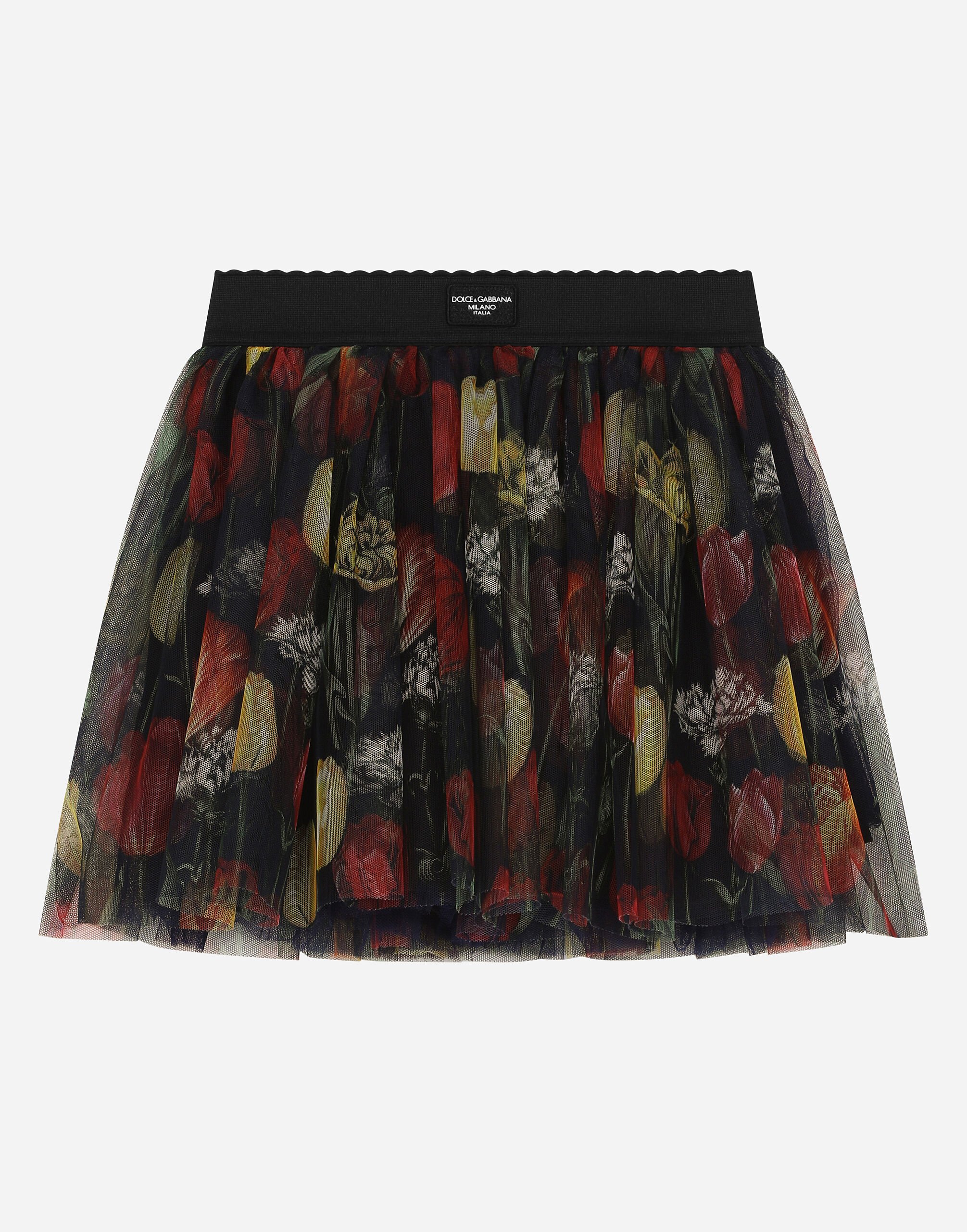 ${brand} Tulip-print tulle skirt ${colorDescription} ${masterID}