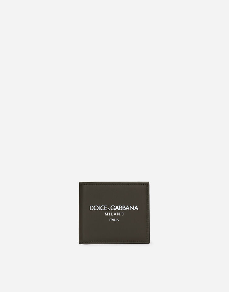 Dolce & Gabbana Складной бумажник из телячьей кожи зеленый BP1321AN244