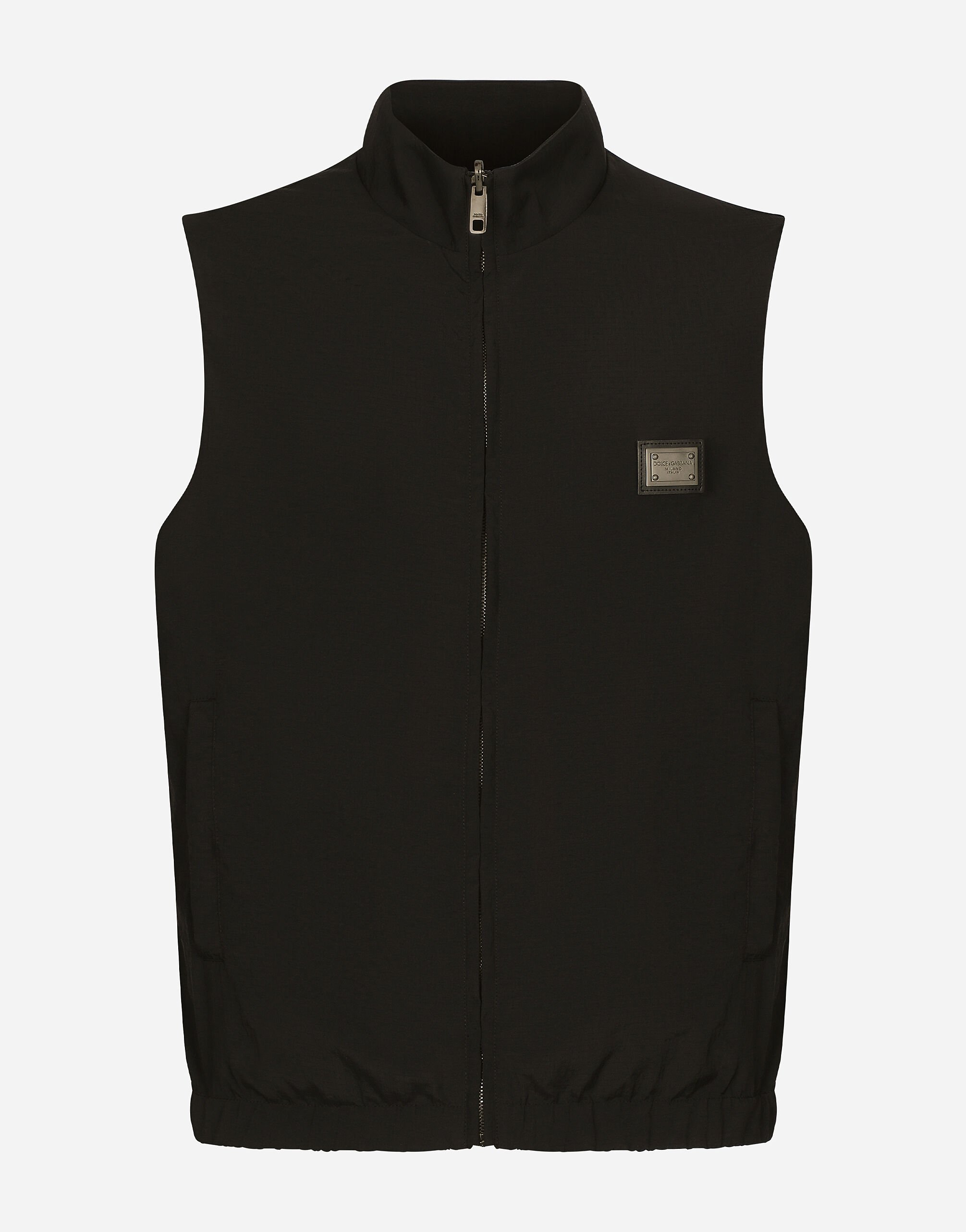 Dolce & Gabbana Reversible vest Black G8PN9TG7M1C