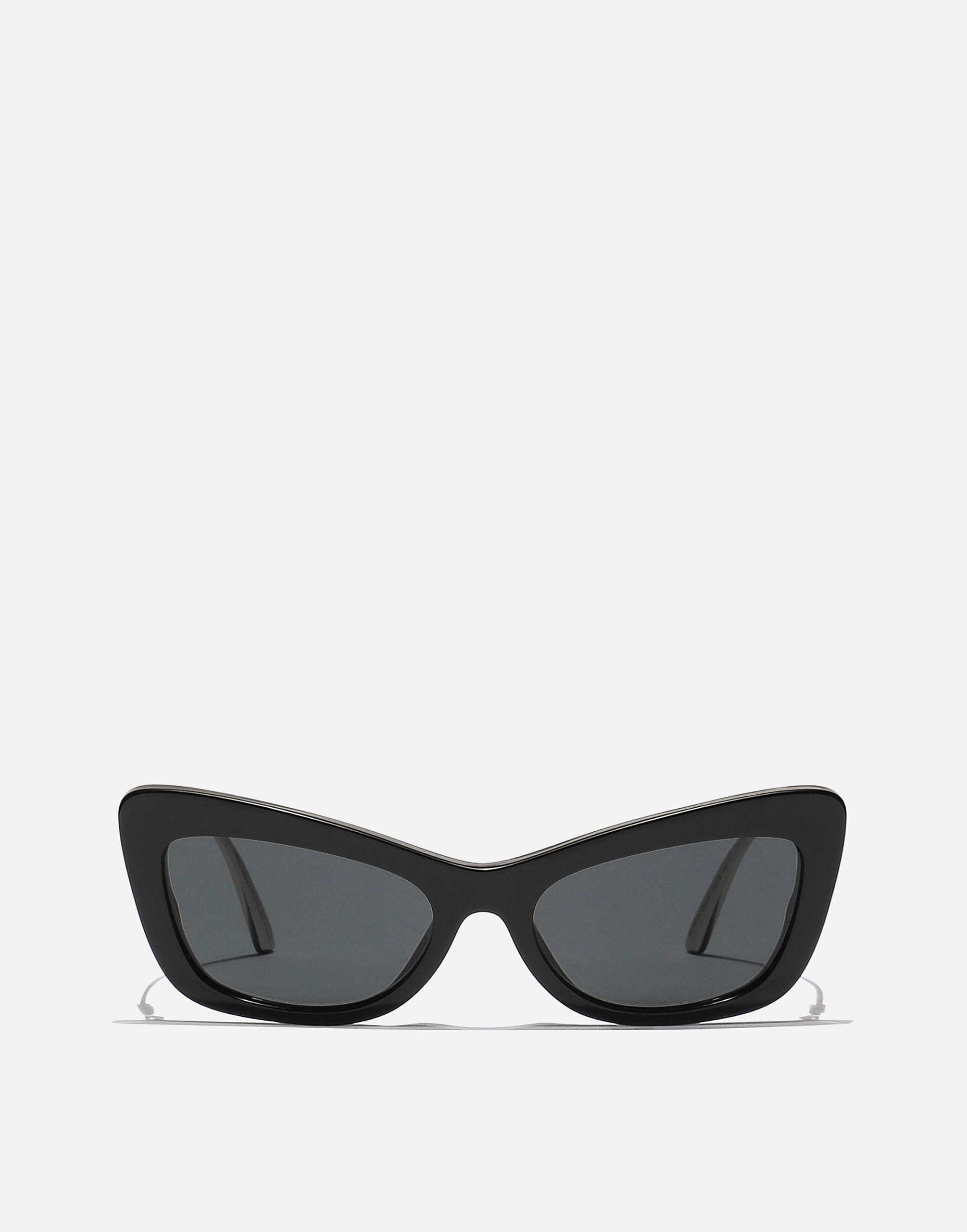 Dolce & Gabbana Dg Crystal Sunglasses In Black