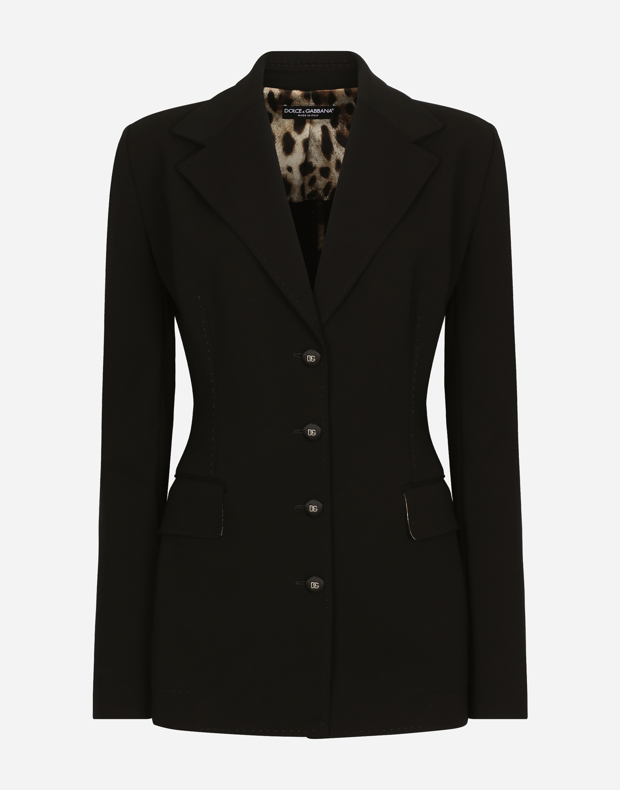 Dolce and gabbana 2024 women's black blazer