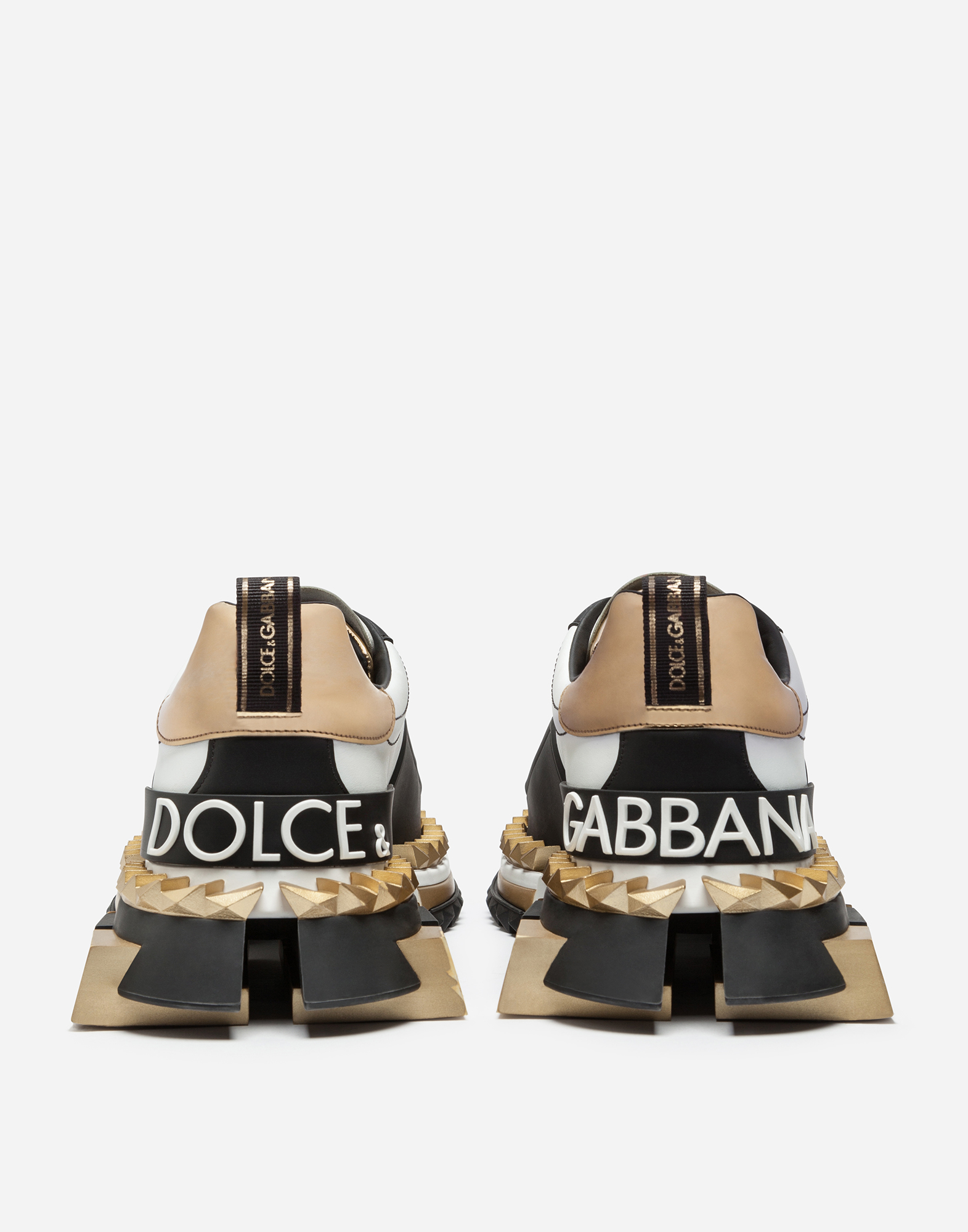 dolce and gabbana super king multi colored sneakers