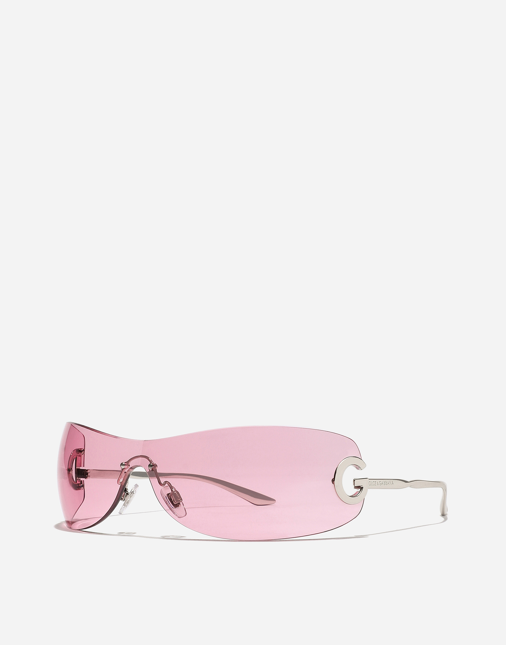 Shop Dolce & Gabbana Dg Twist Sunglasses In Pink