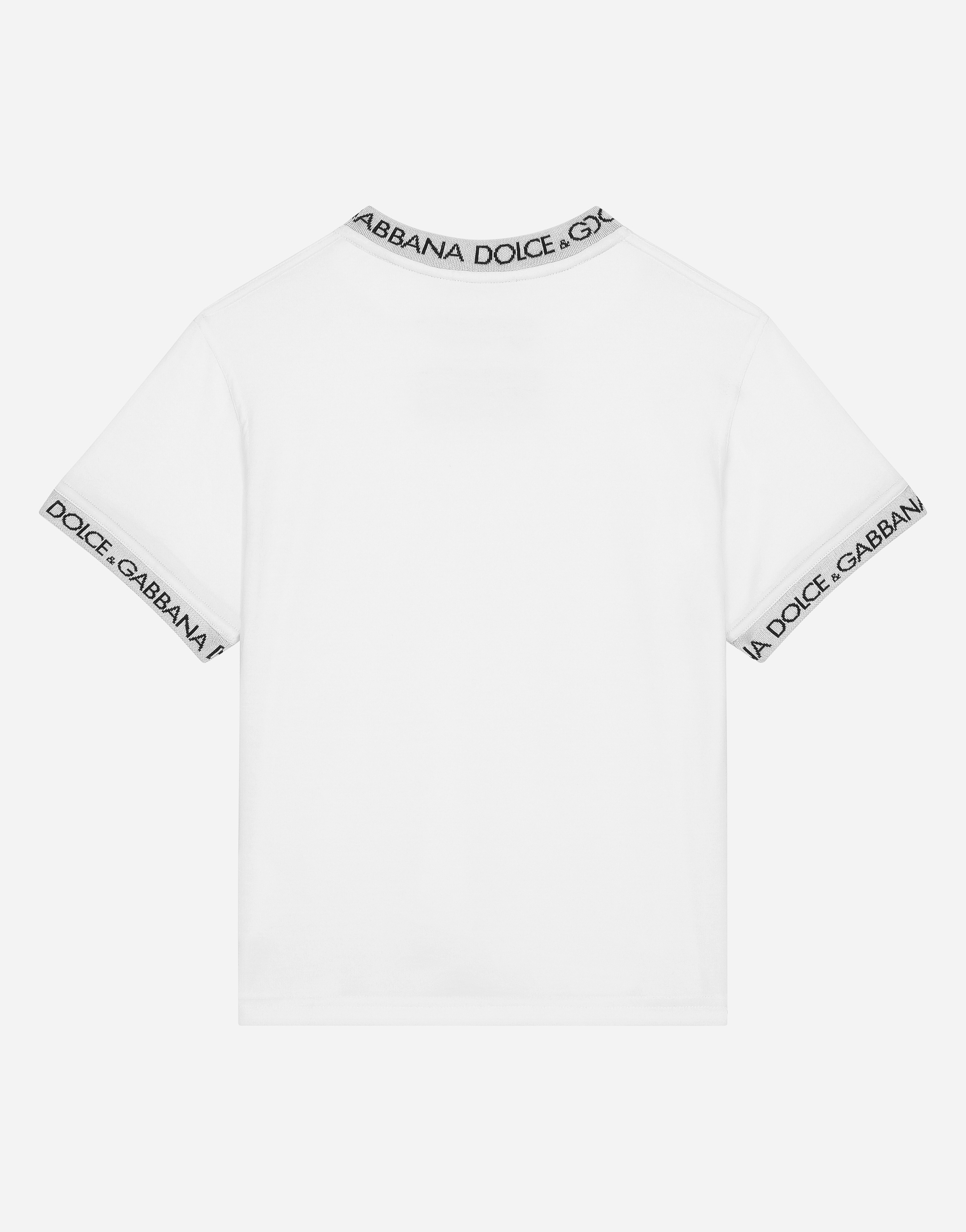 Shop Dolce & Gabbana T-shirt Manica Corta In White
