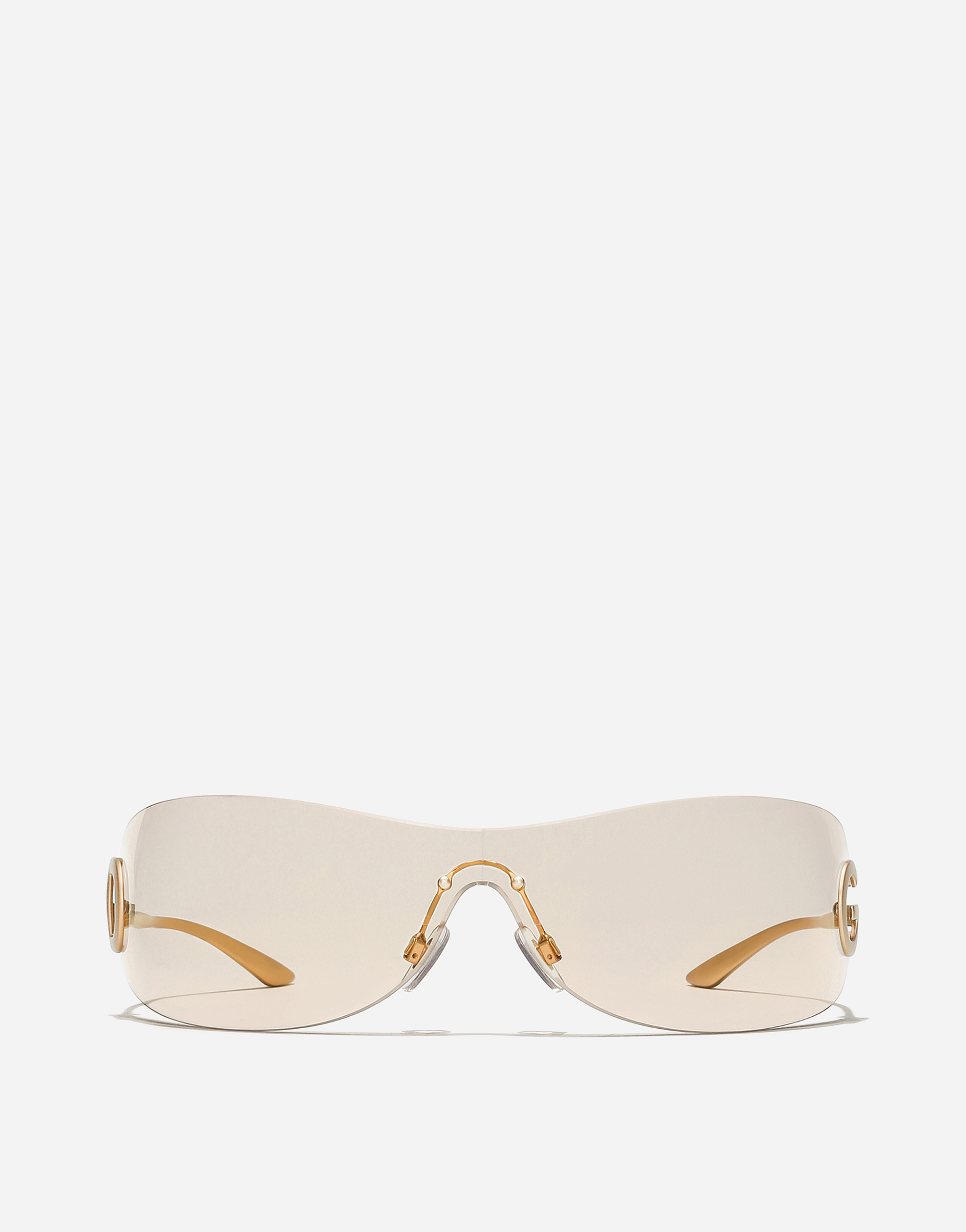 Dolce & Gabbana Dg Twist Sunglasses In Matte Gold