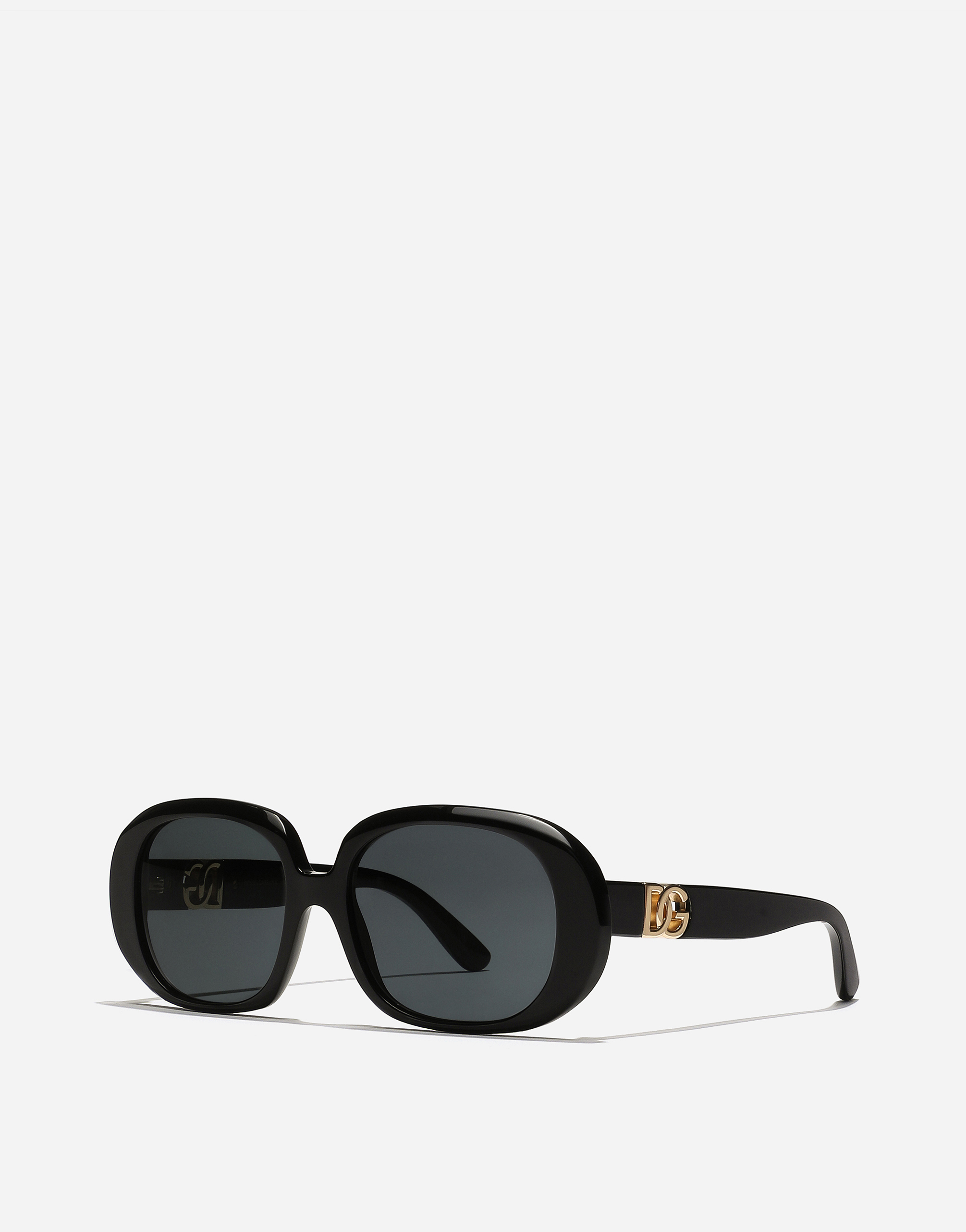 Shop Dolce & Gabbana Dg Allure Sunglasses In Black