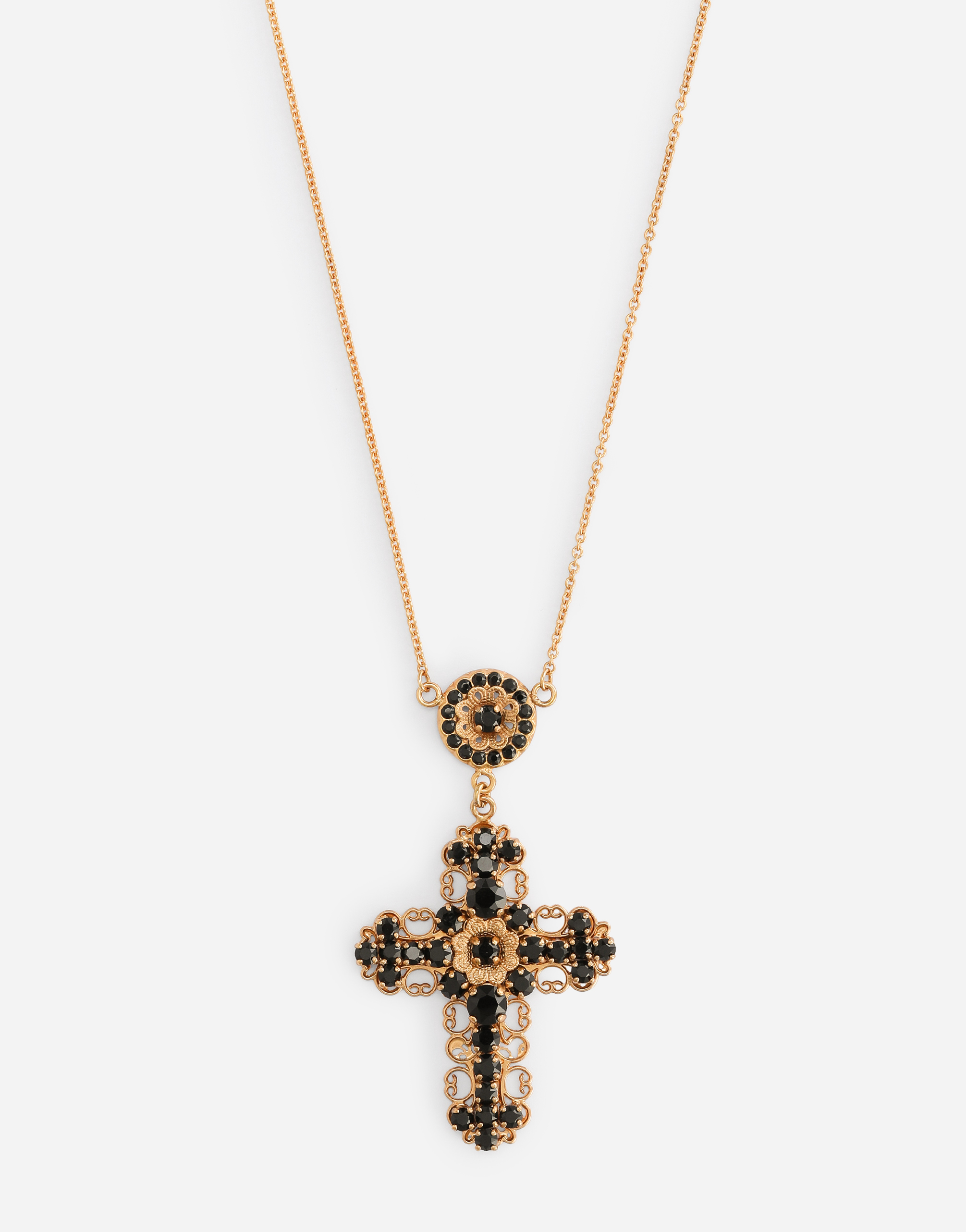 Dolce gabbana deals cross necklace