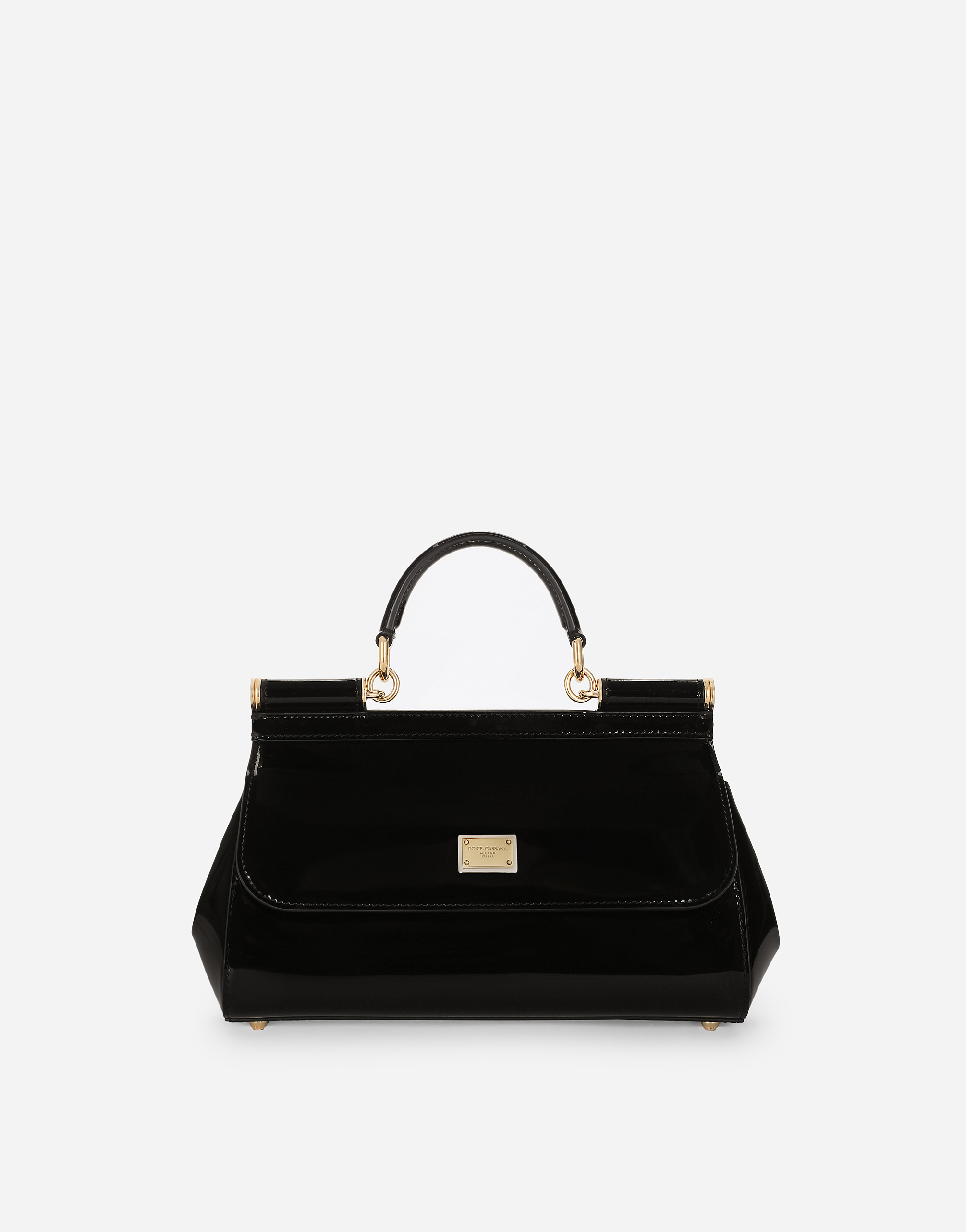 Shop Dolce & Gabbana Elongated Sicily Handbag In ブラック