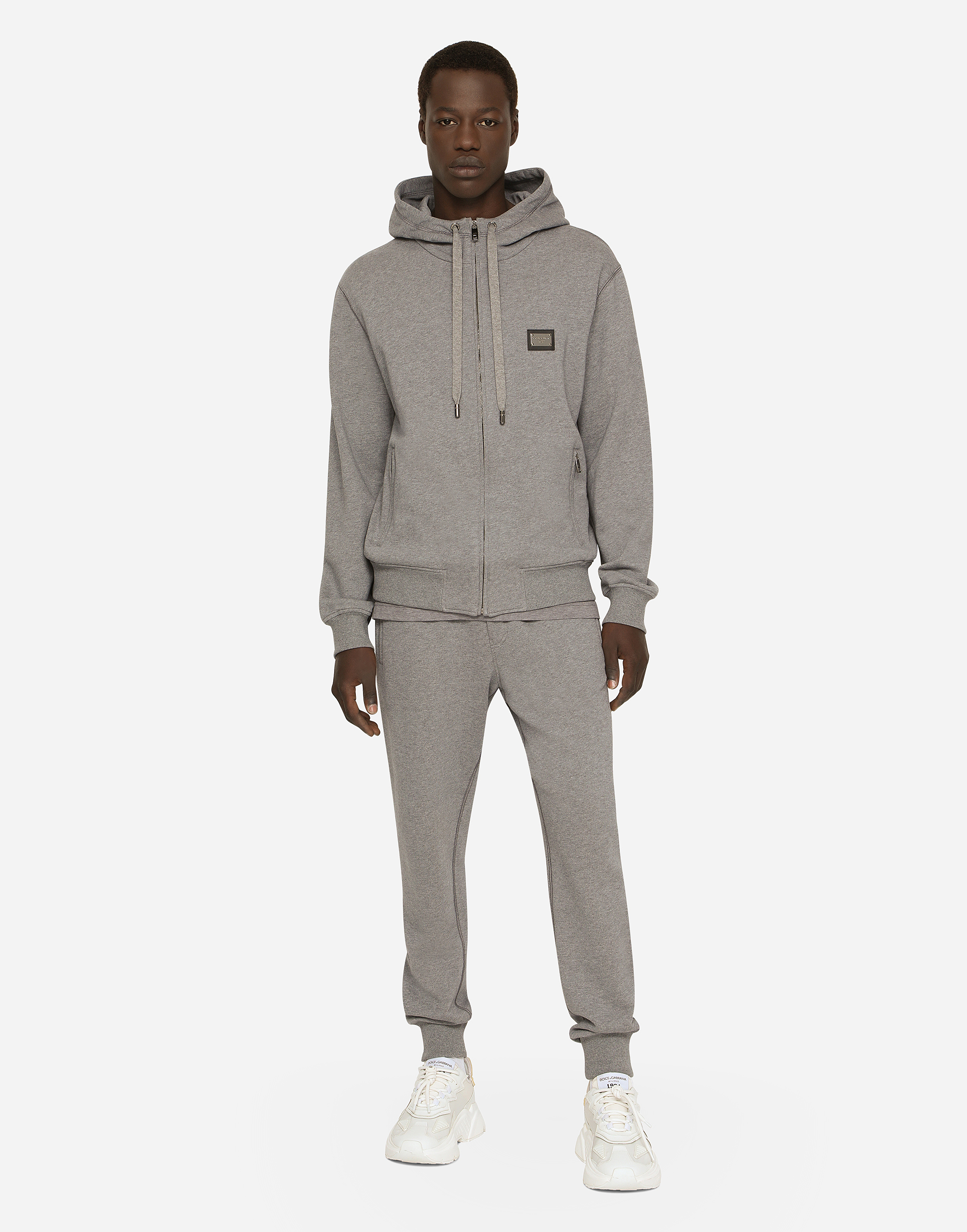 Dolce and shop gabbana grey tracksuit