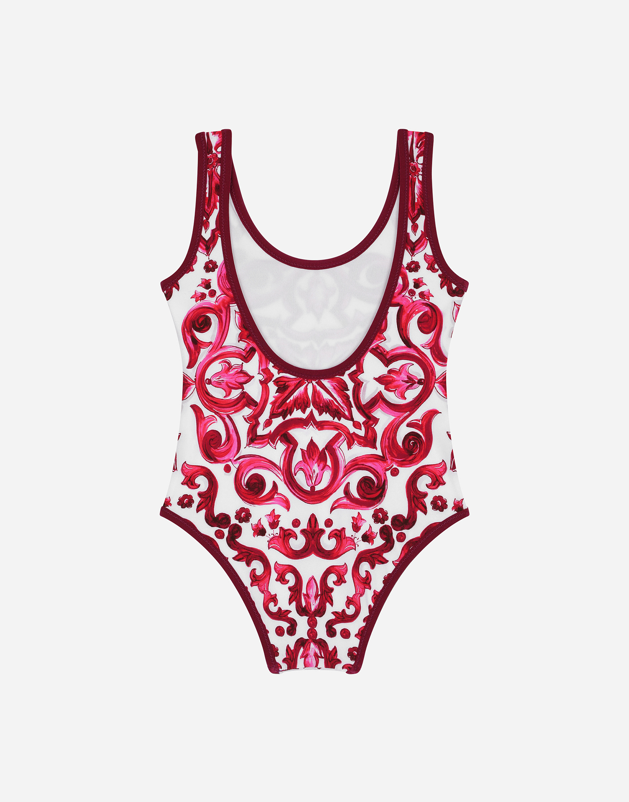 Dolce and cheap gabbana majolica swimsuit