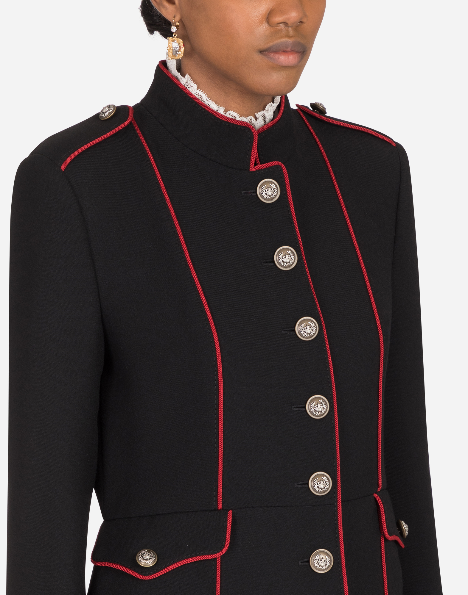 Dolce gabbana hot sale military jacket