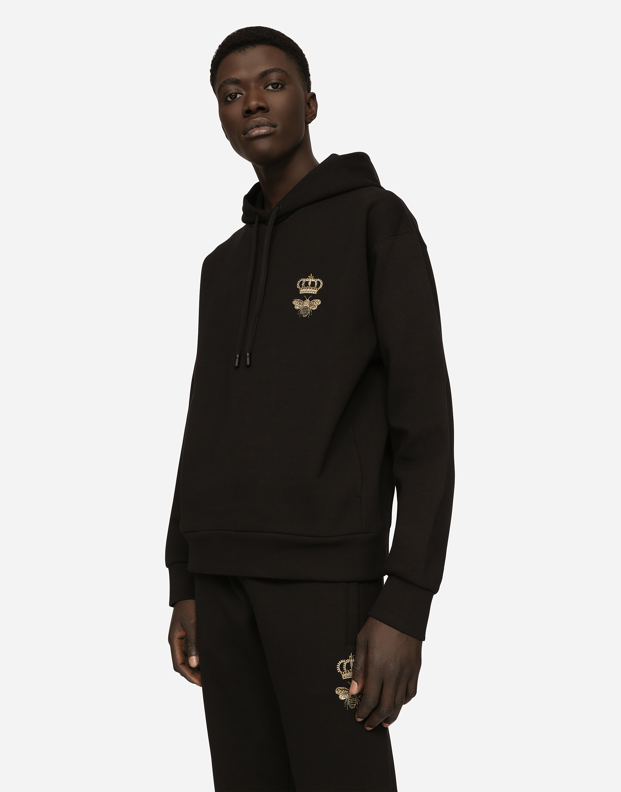 Dolce and gabbana crown on sale hoodie