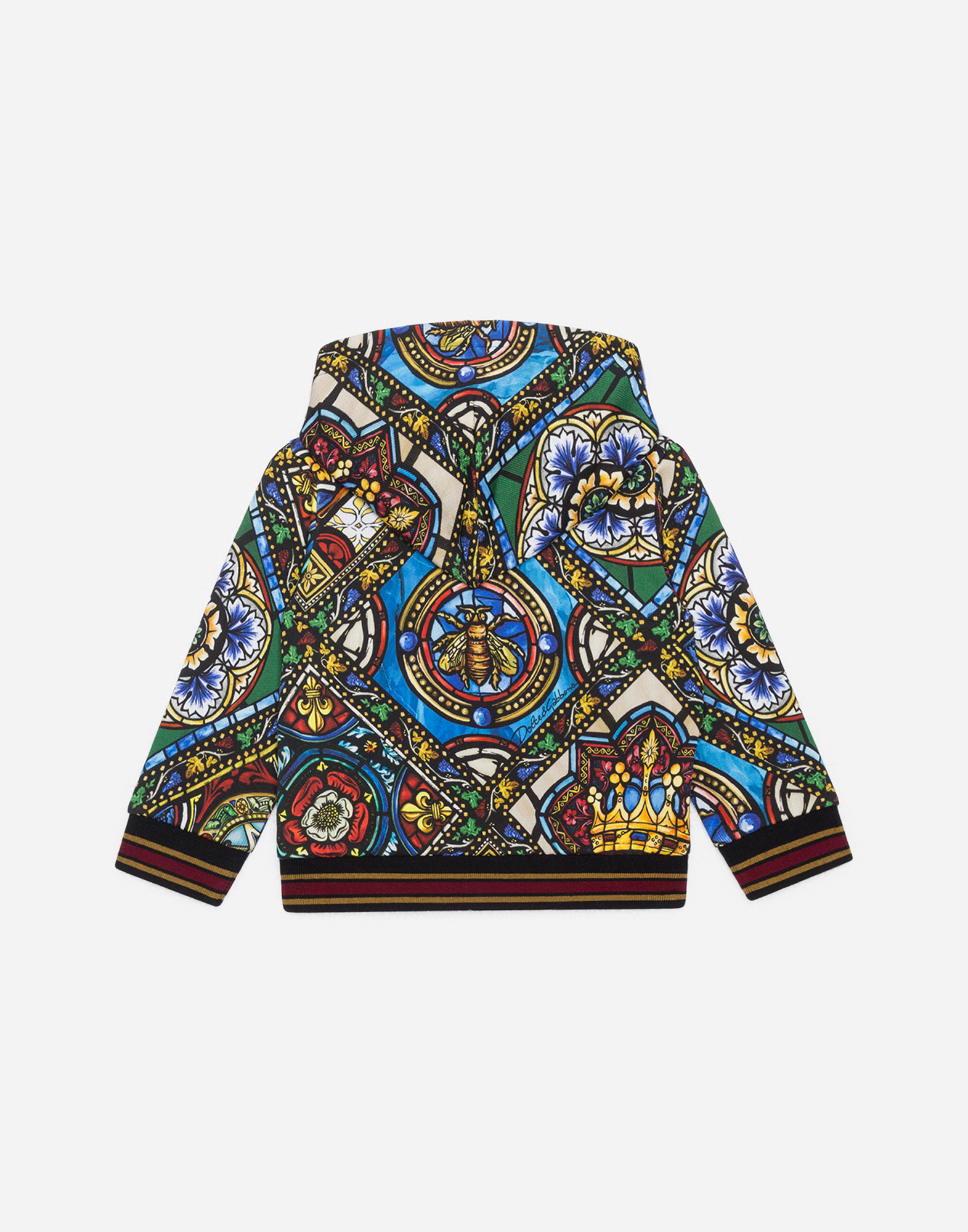 Dolce and gabbana stained hot sale glass