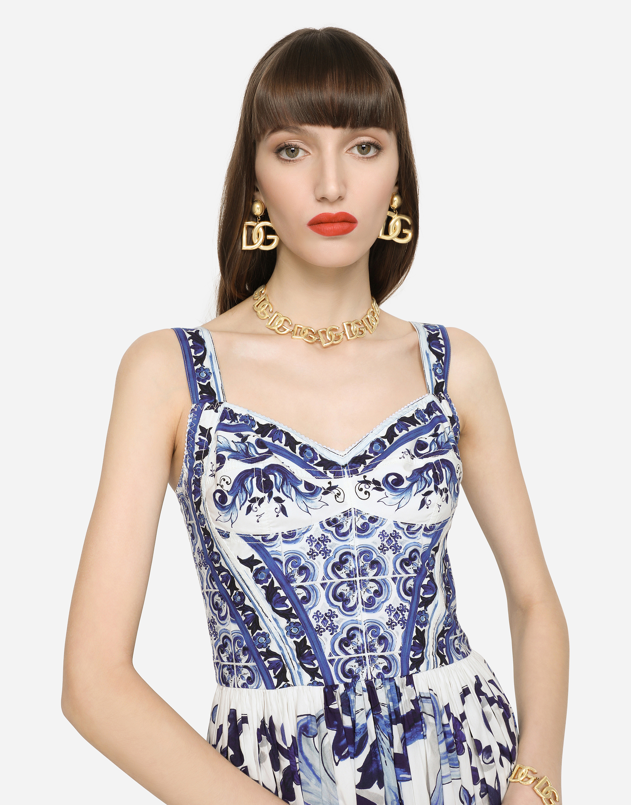 Dolce and outlet gabbana poplin dress