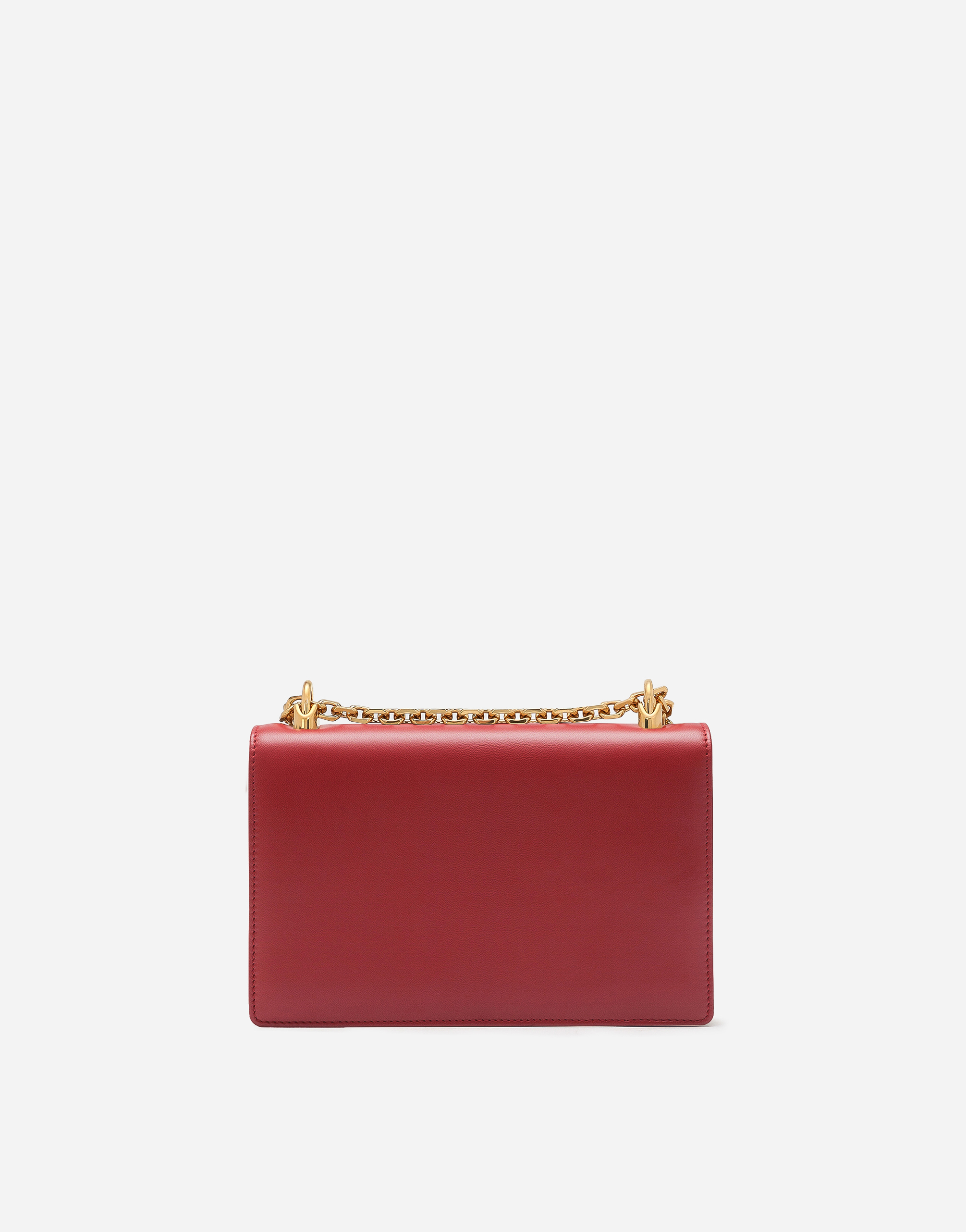 Shop Dolce & Gabbana Nappa Leather Dg Girls Bag In Red