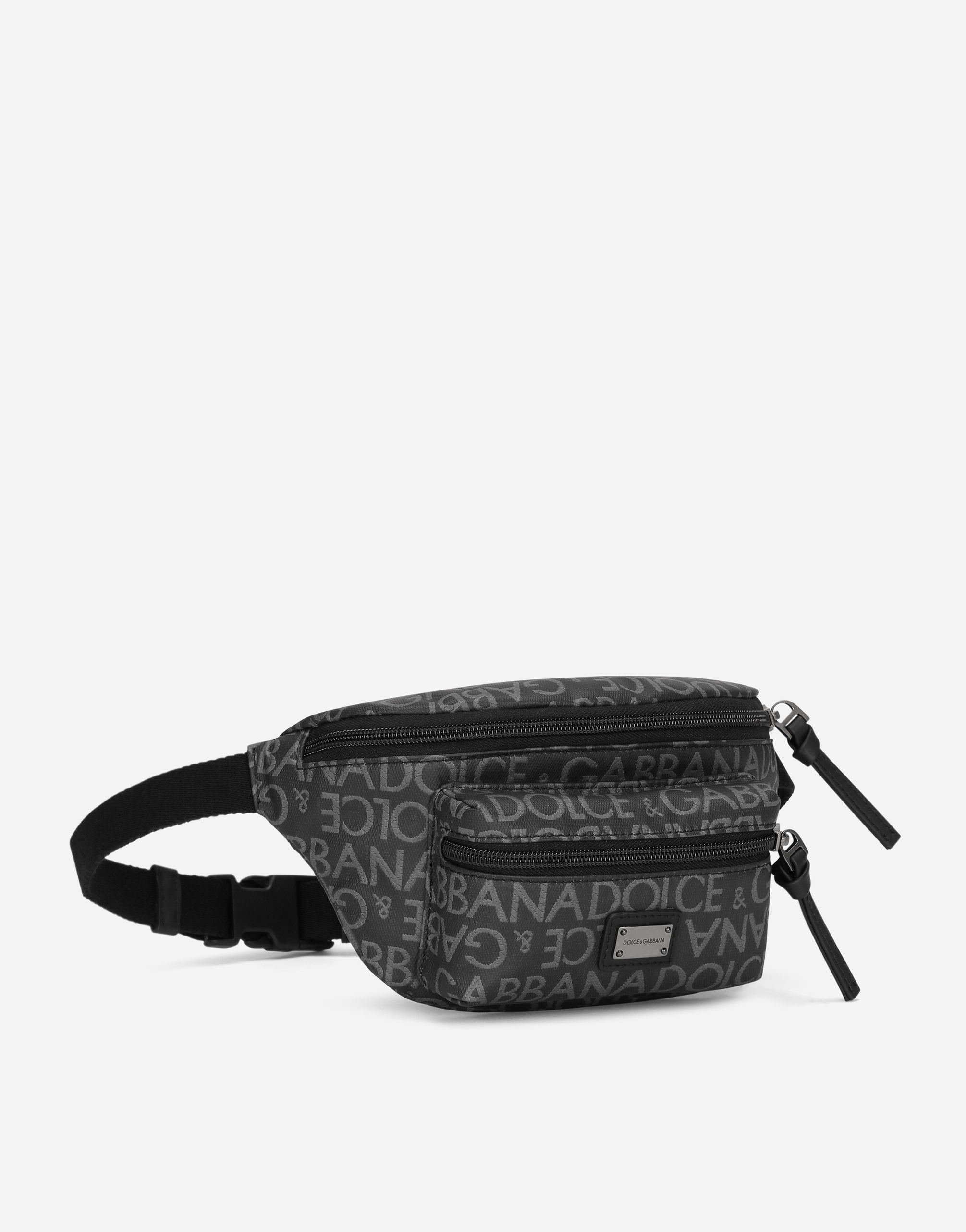 Dolce & Gabbana Men's Jacquard Backpack - Black - Backpacks