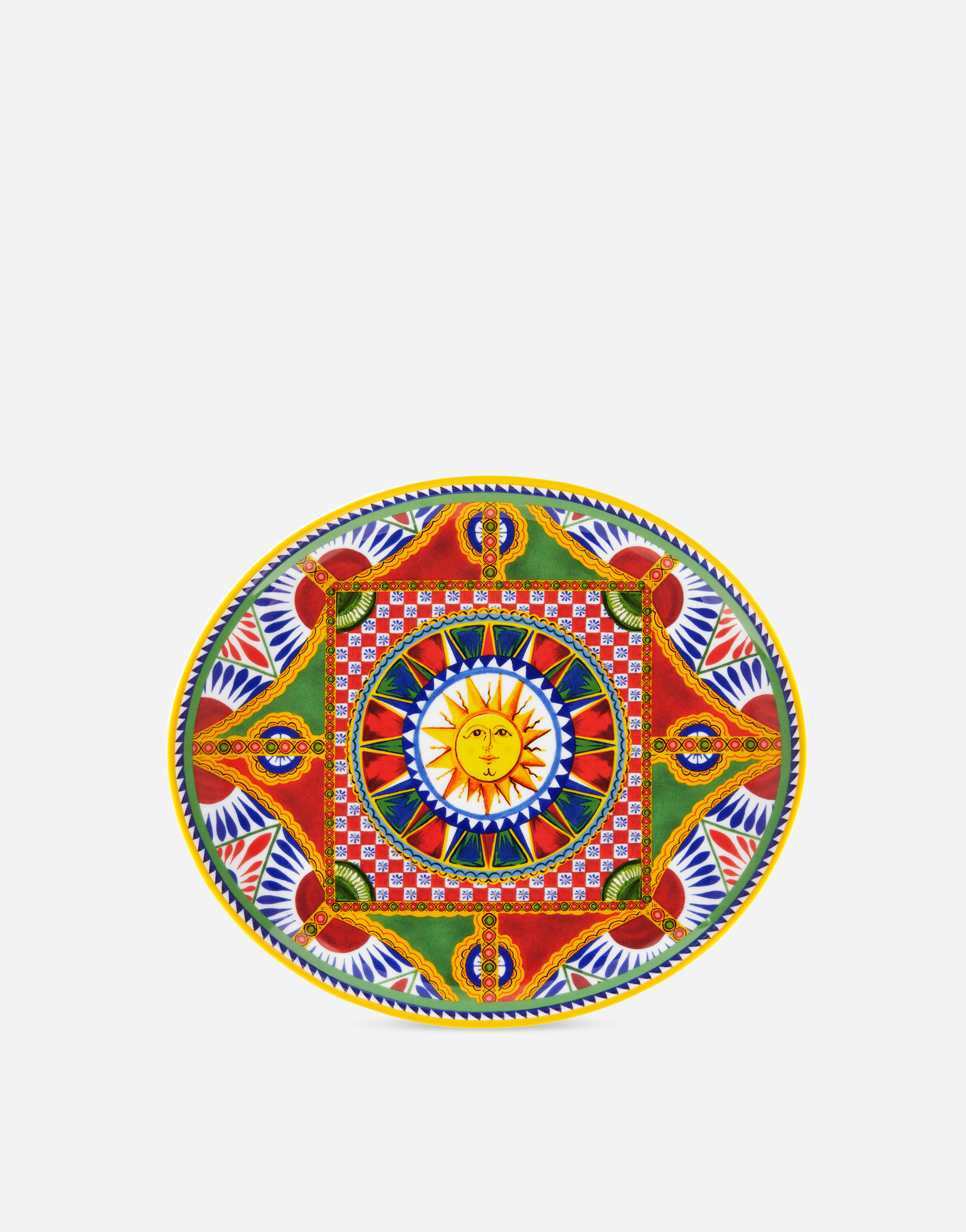 Porcelain Platter in Multicolor | Dolce&Gabbana®