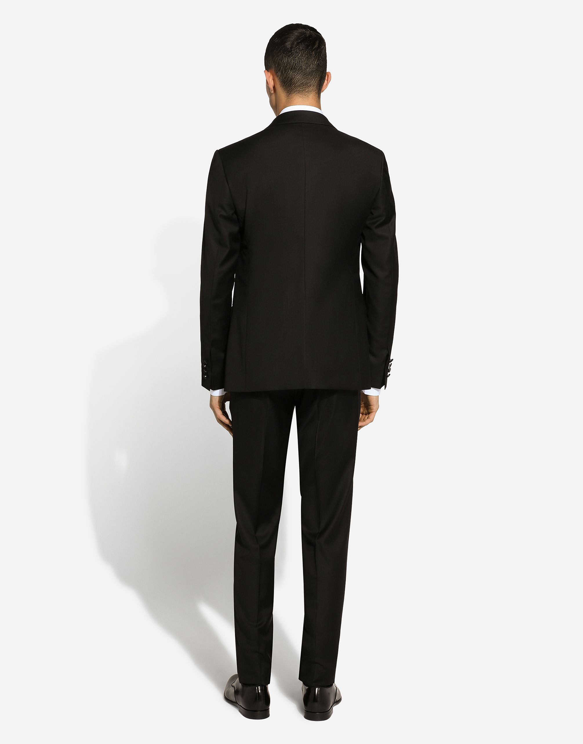 Shop Dolce & Gabbana Single-breasted Tuxedo Suit In Black