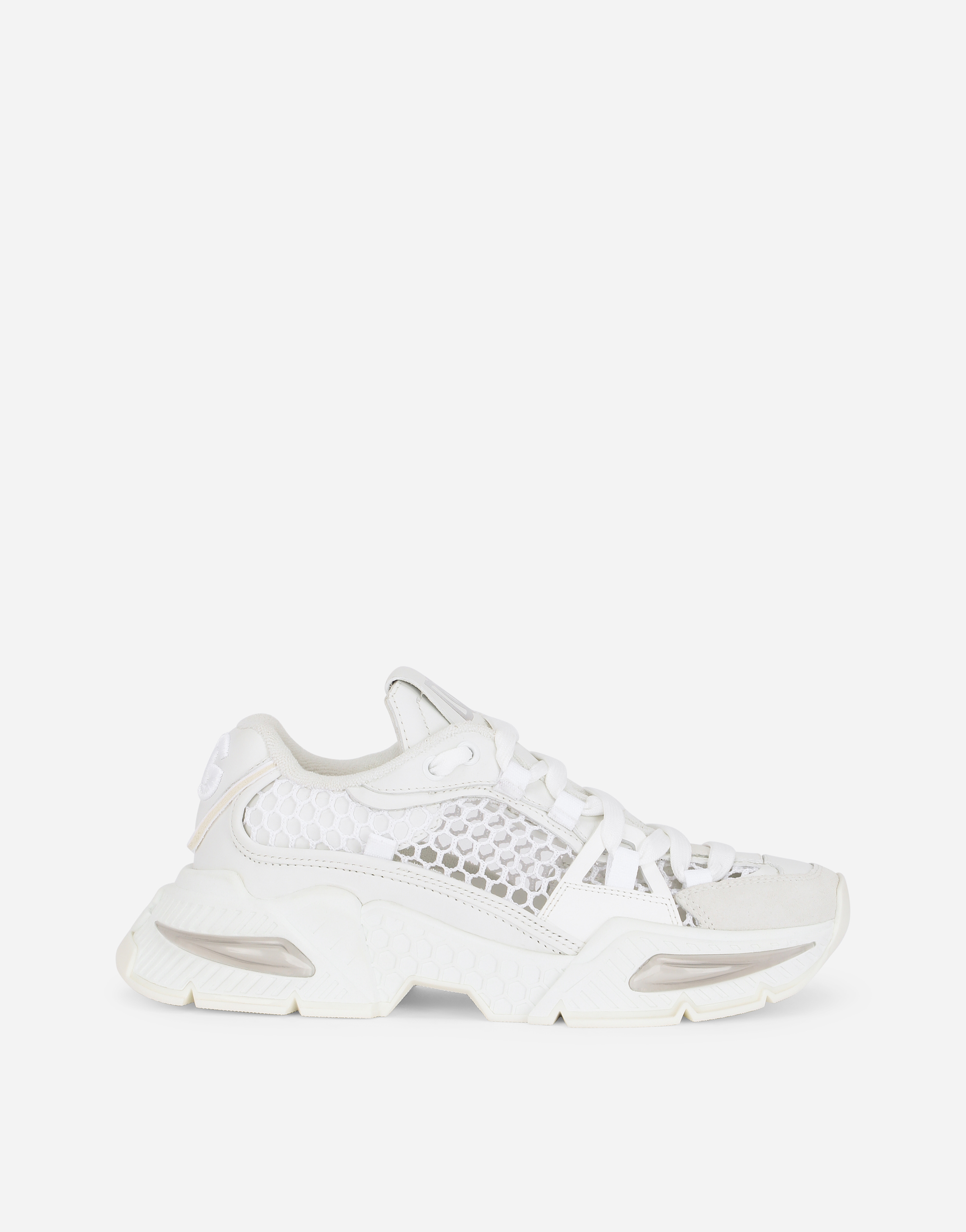 Mixed-material Airmaster sneakers in White for Women 