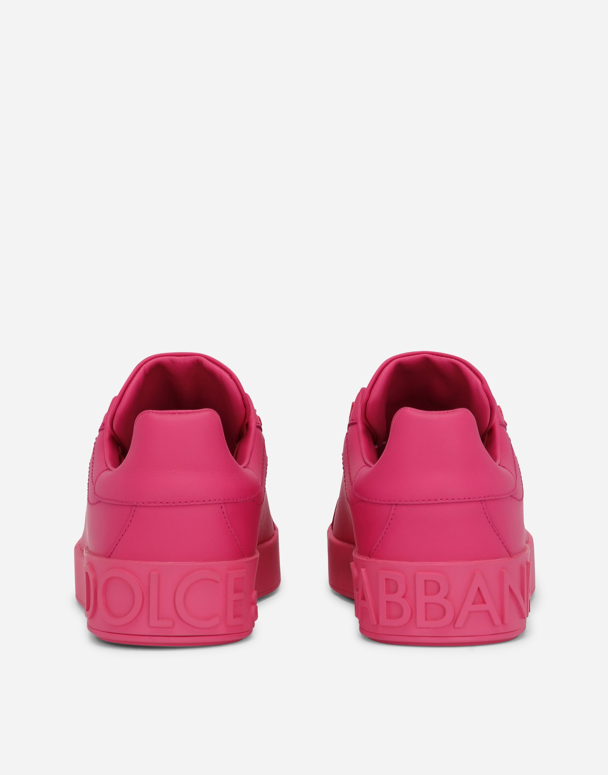 Dolce and store gabbana pink sneakers