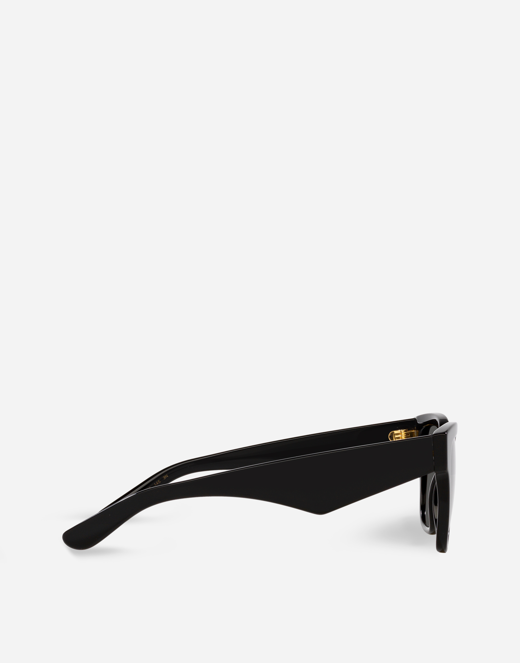 Shop Dolce & Gabbana Dg Crossed Sunglasses In Black