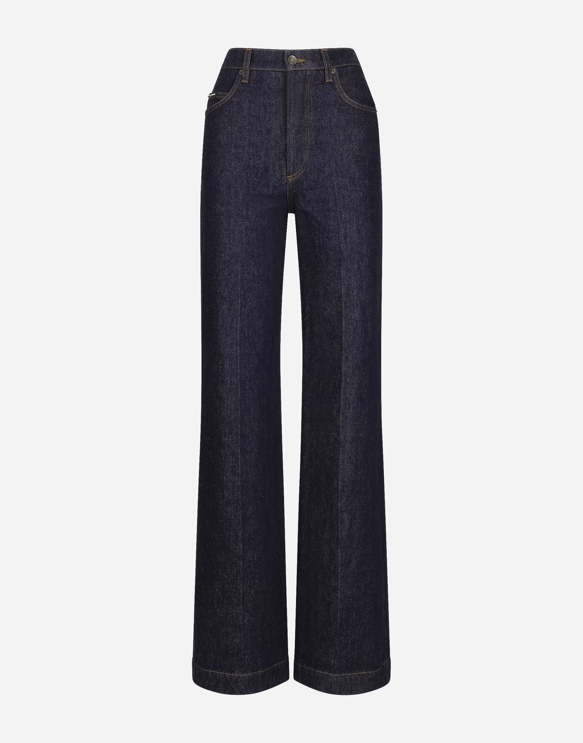 Flared denim jeans in Blue for Women | Dolce&Gabbana®