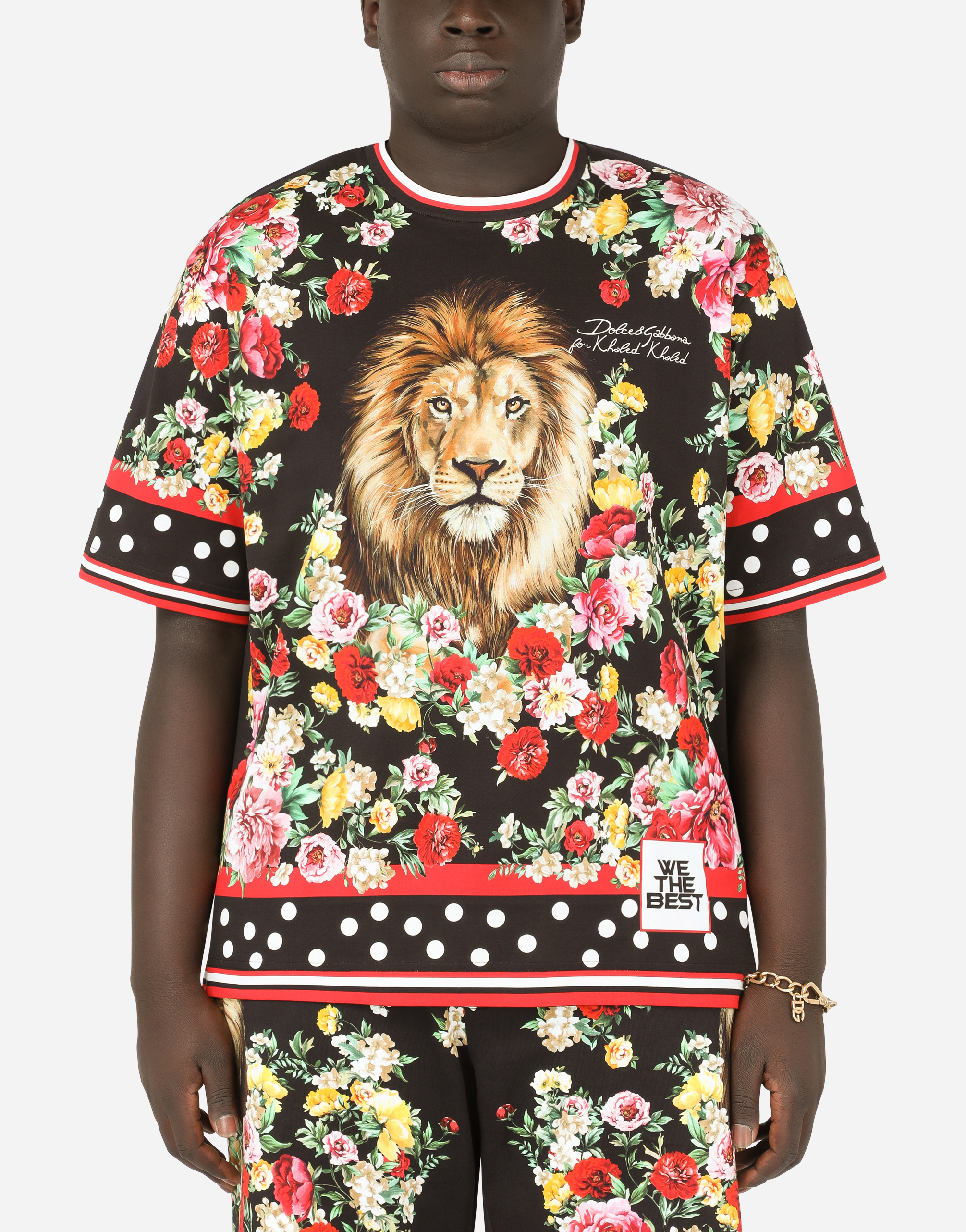 dolce gabbana lion shirt