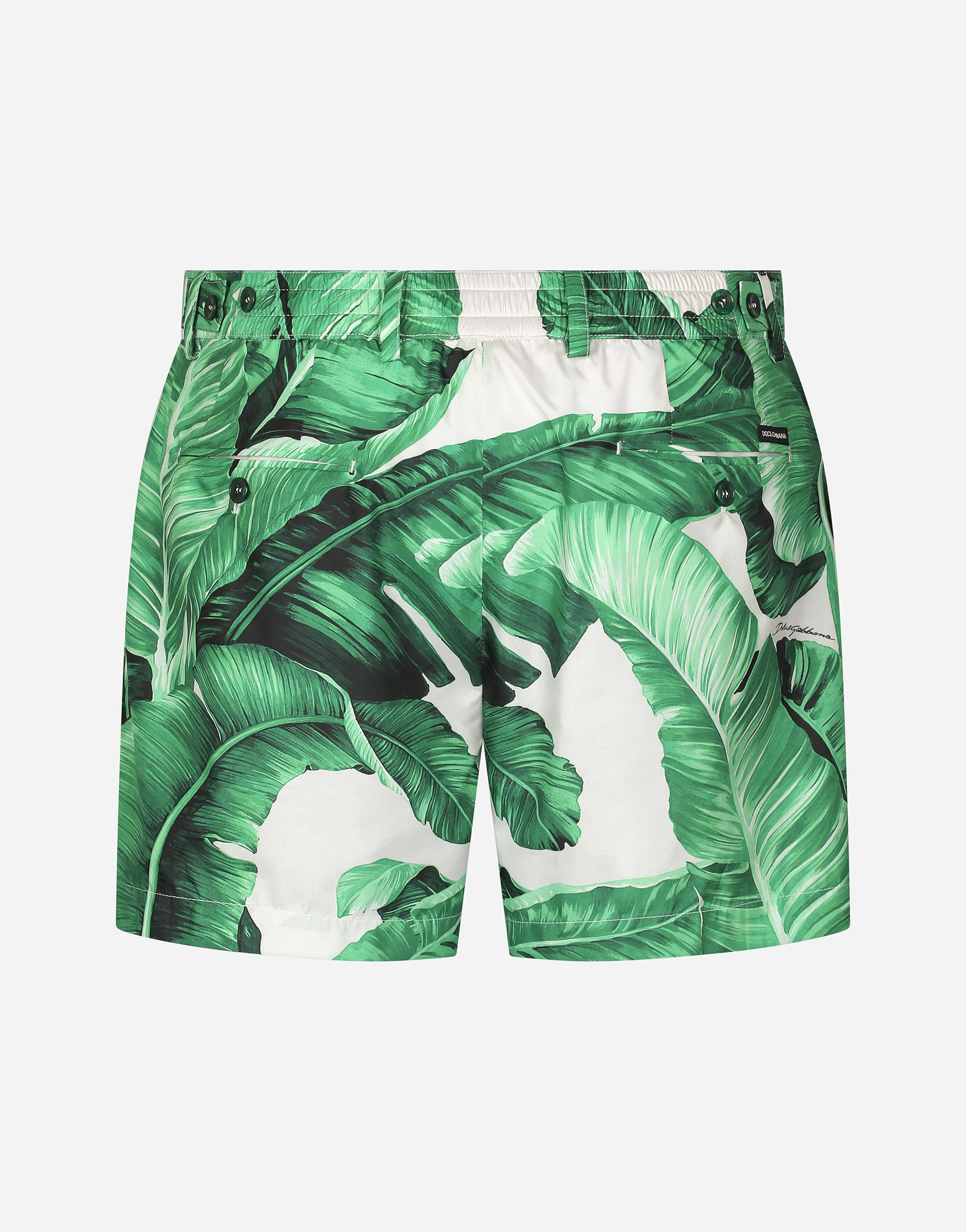 Shop Dolce & Gabbana Swim Short Corto In Print