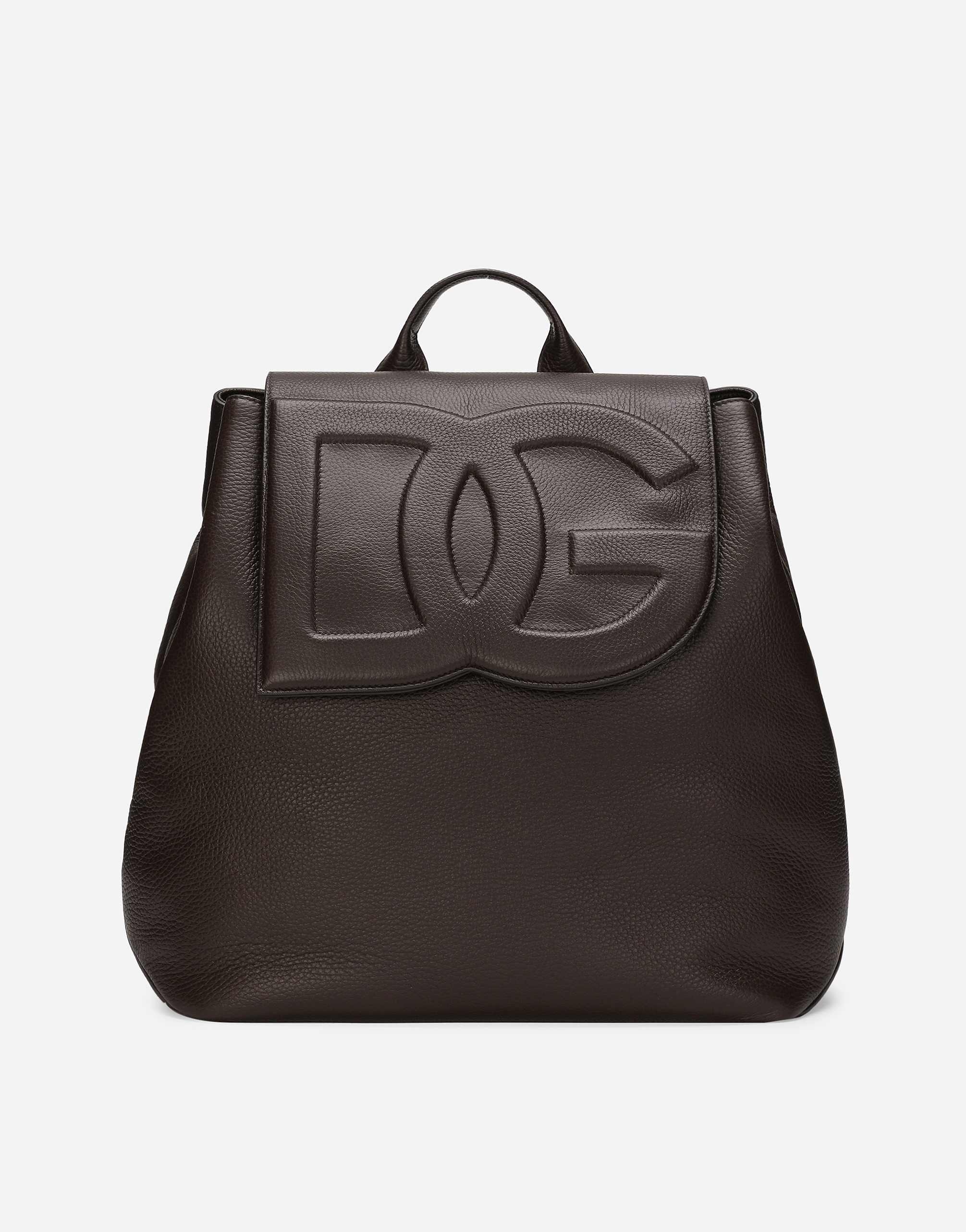 Shop Dolce & Gabbana Deerskin Backpack In ブラウン