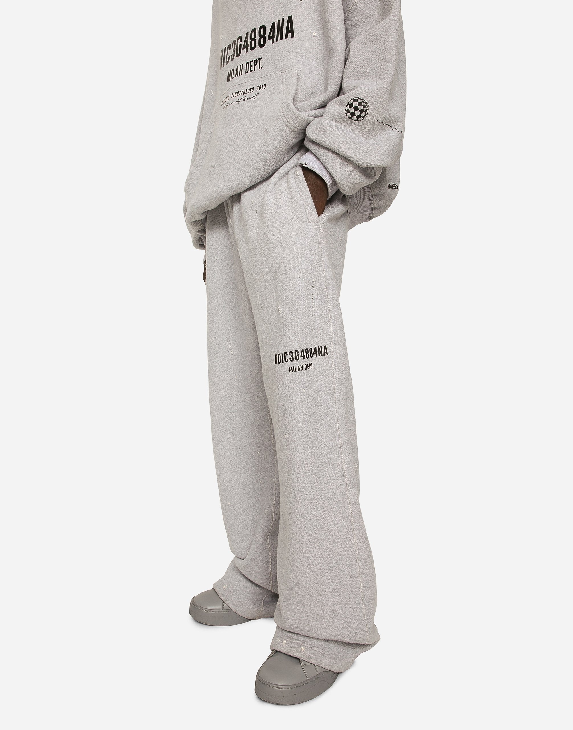 Branded grey clearance joggers