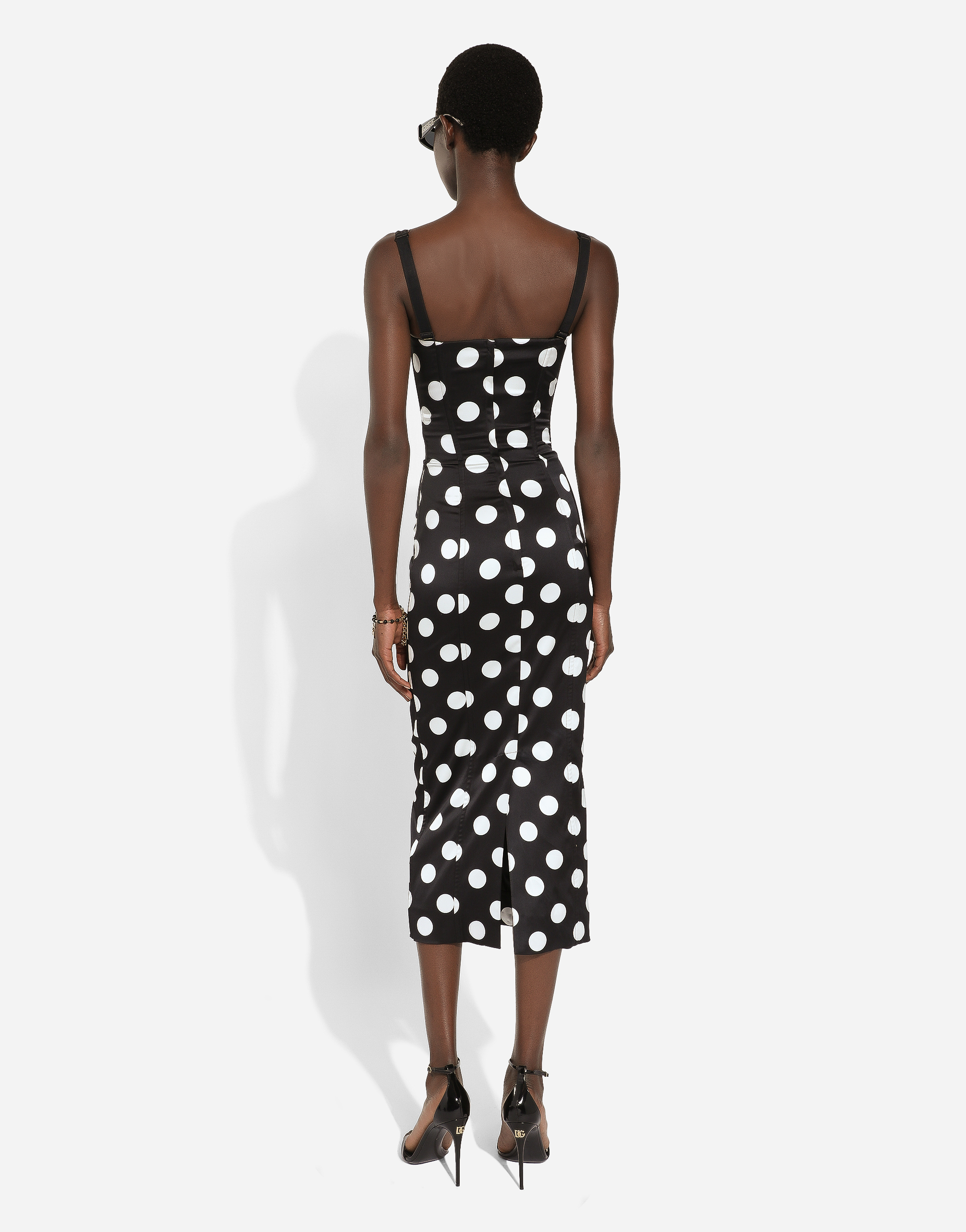 Dolce gabbana polka dot on sale dress