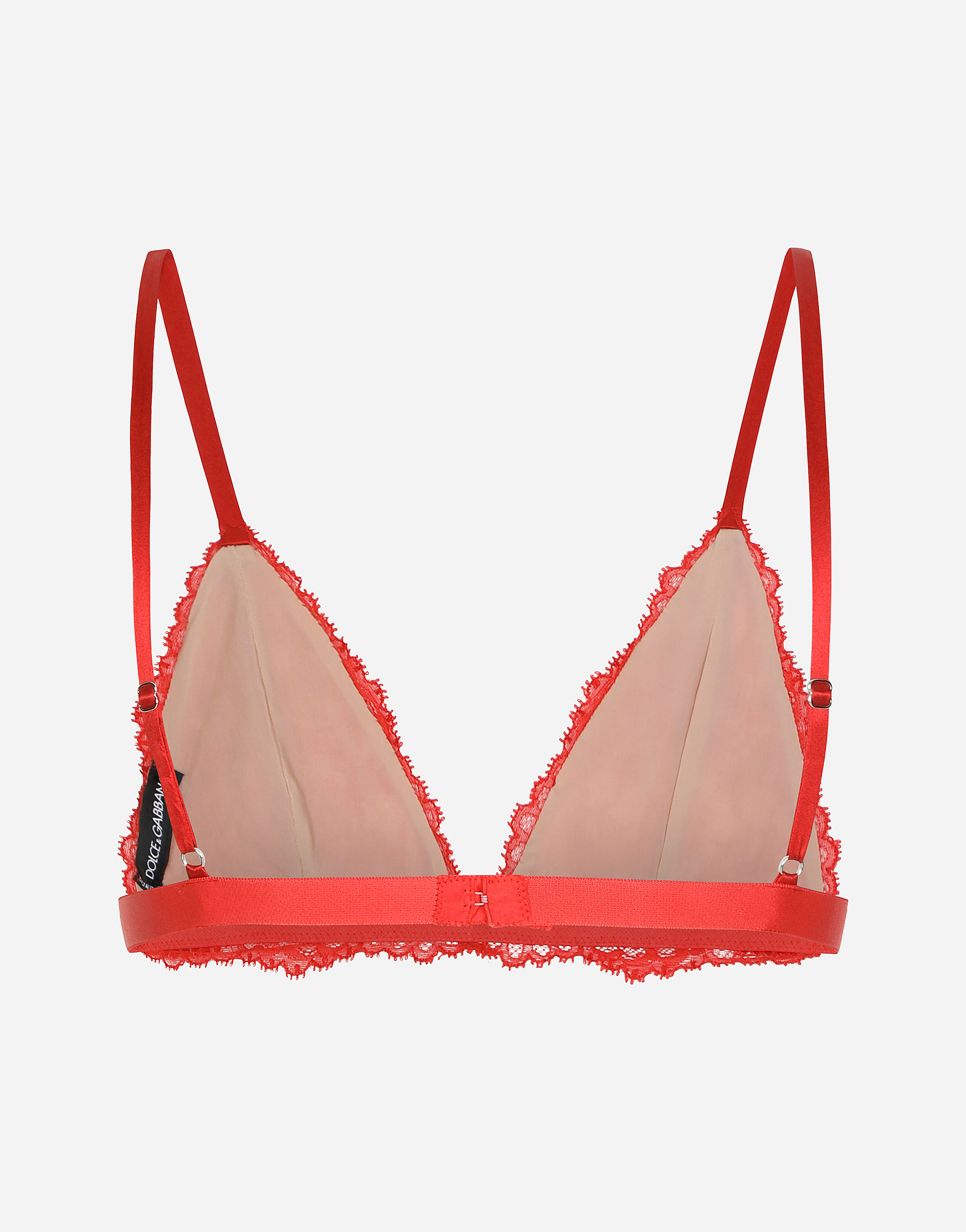 Lace bralette in red - Dolce Gabbana
