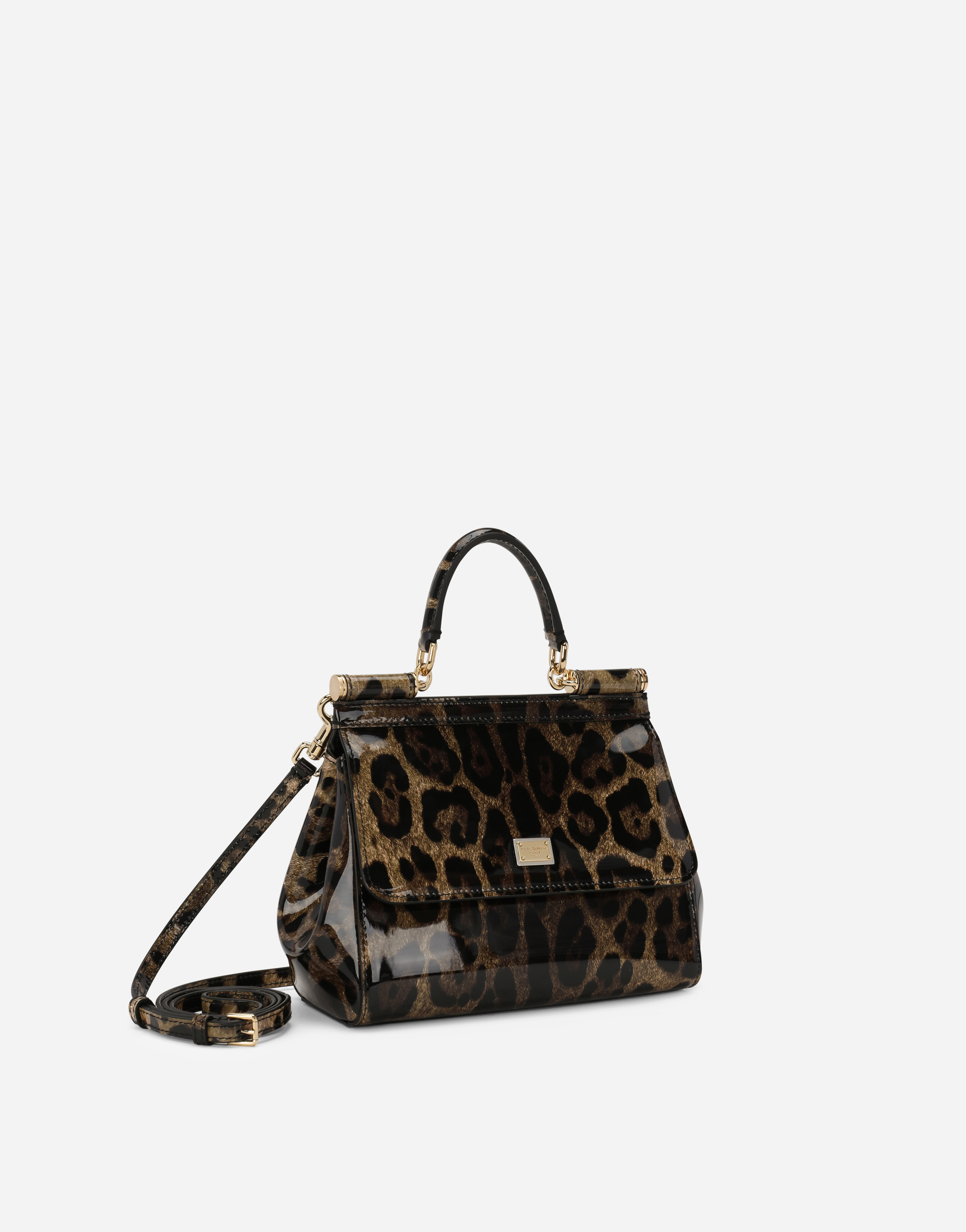 Dolce gabbana miss sicily best sale leopard bag