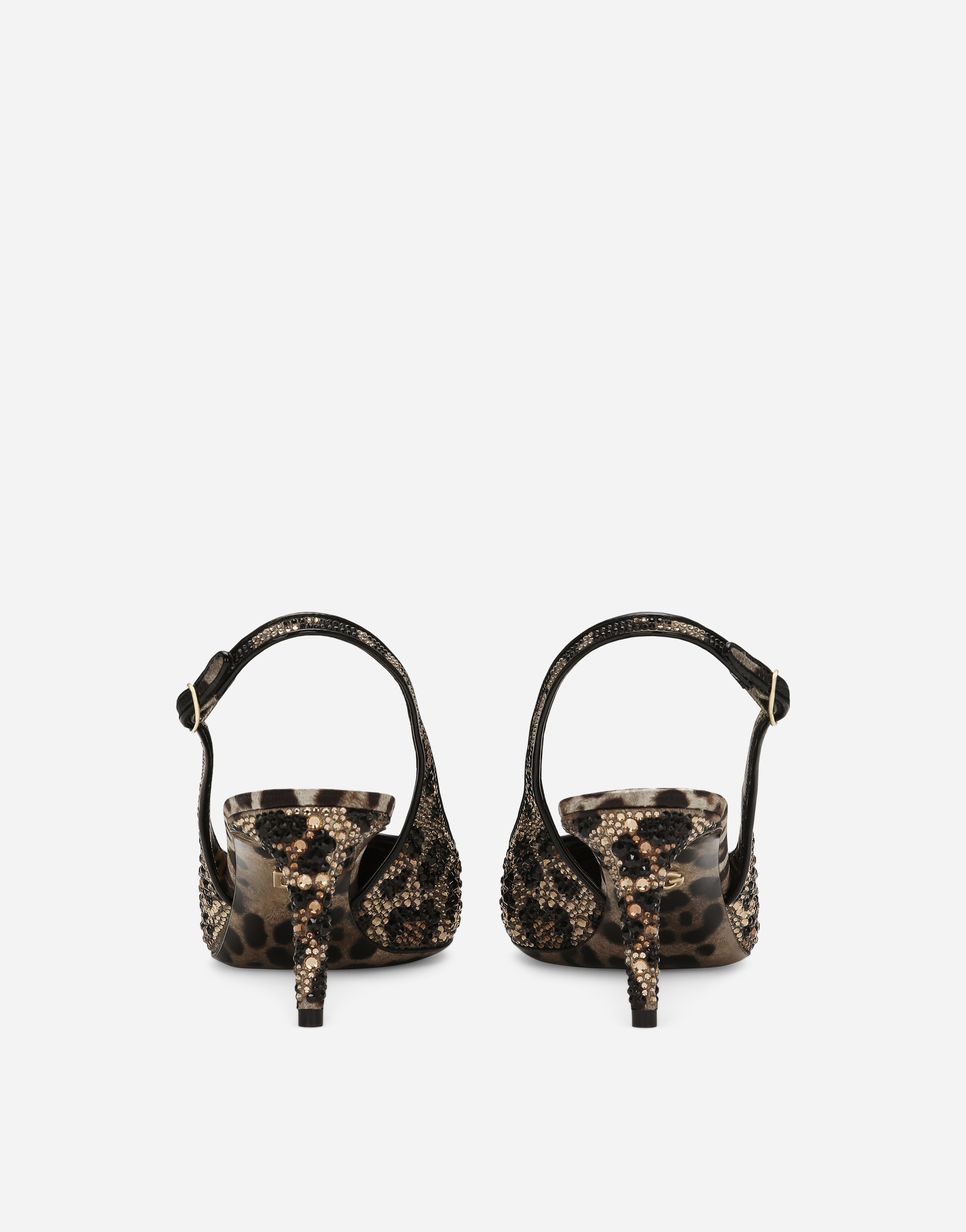 Leopard print slingback on sale flats