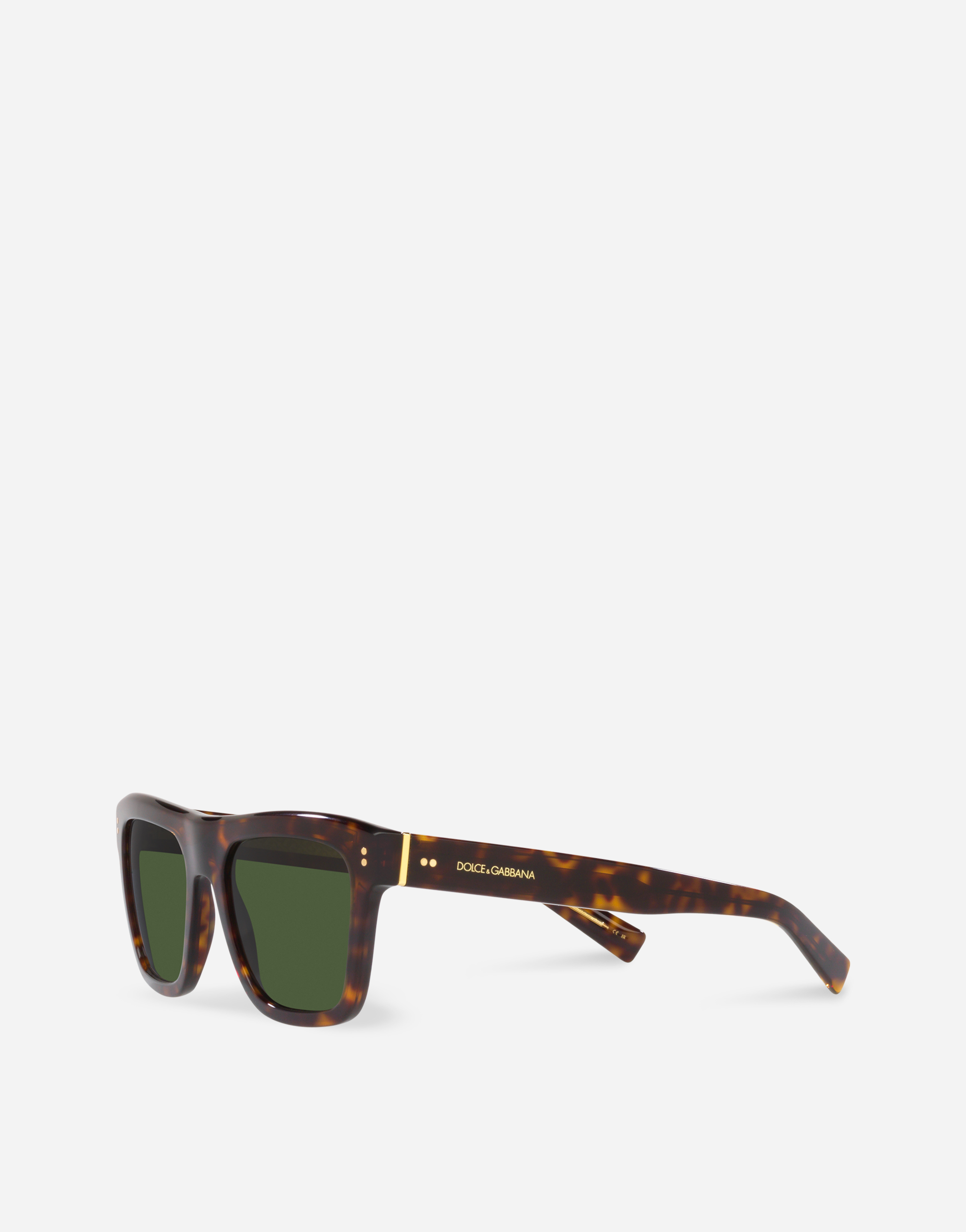 Shop Dolce & Gabbana Domenico Sunglasses In Havana