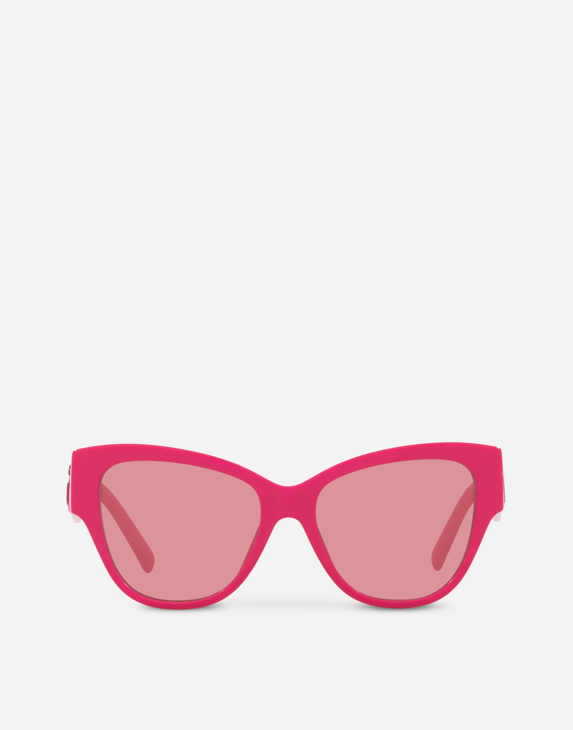 DG Logo sunglasses in Fuchsia | Dolce&Gabbana®