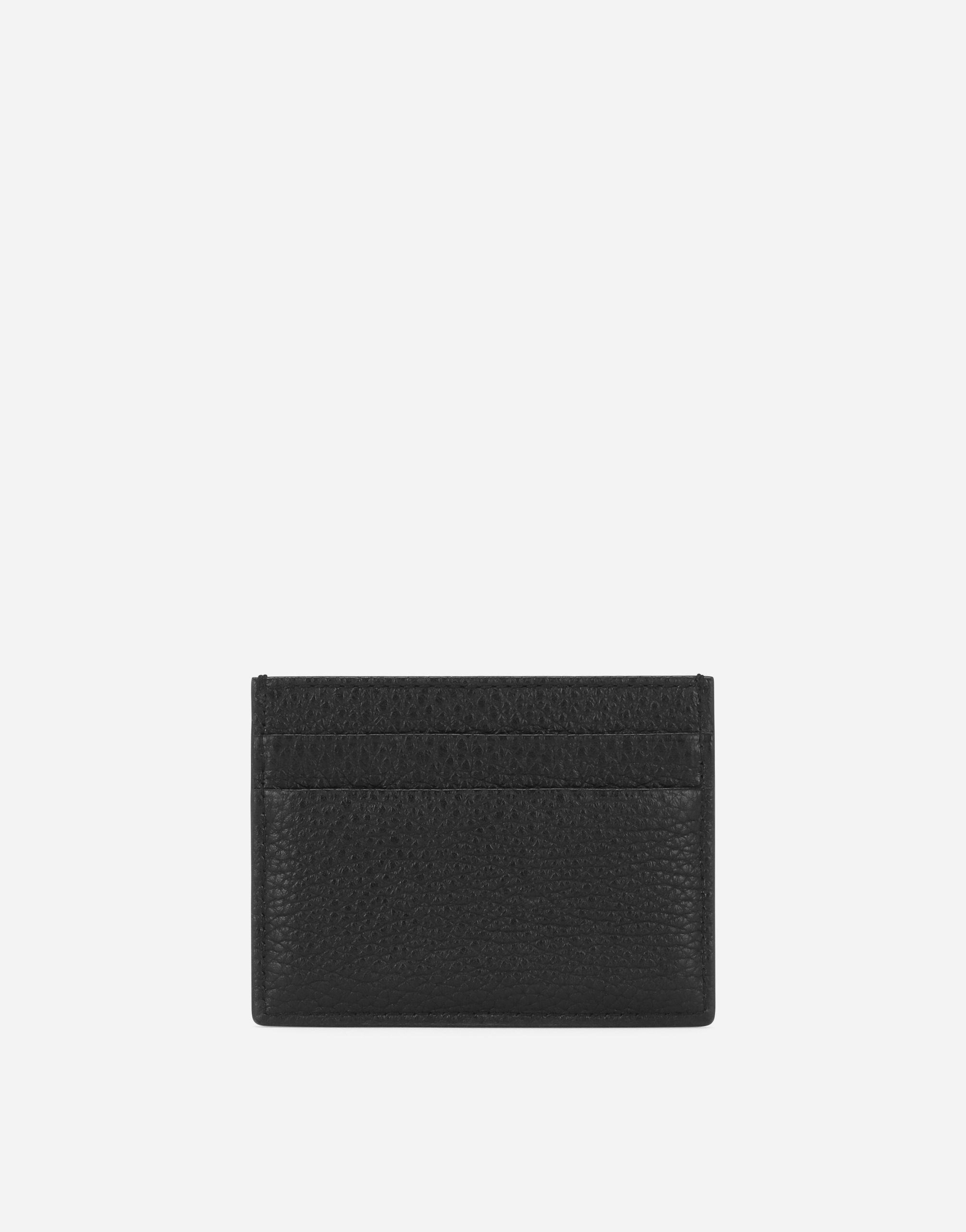 Shop Dolce & Gabbana Dg Logo Card Holder In Black