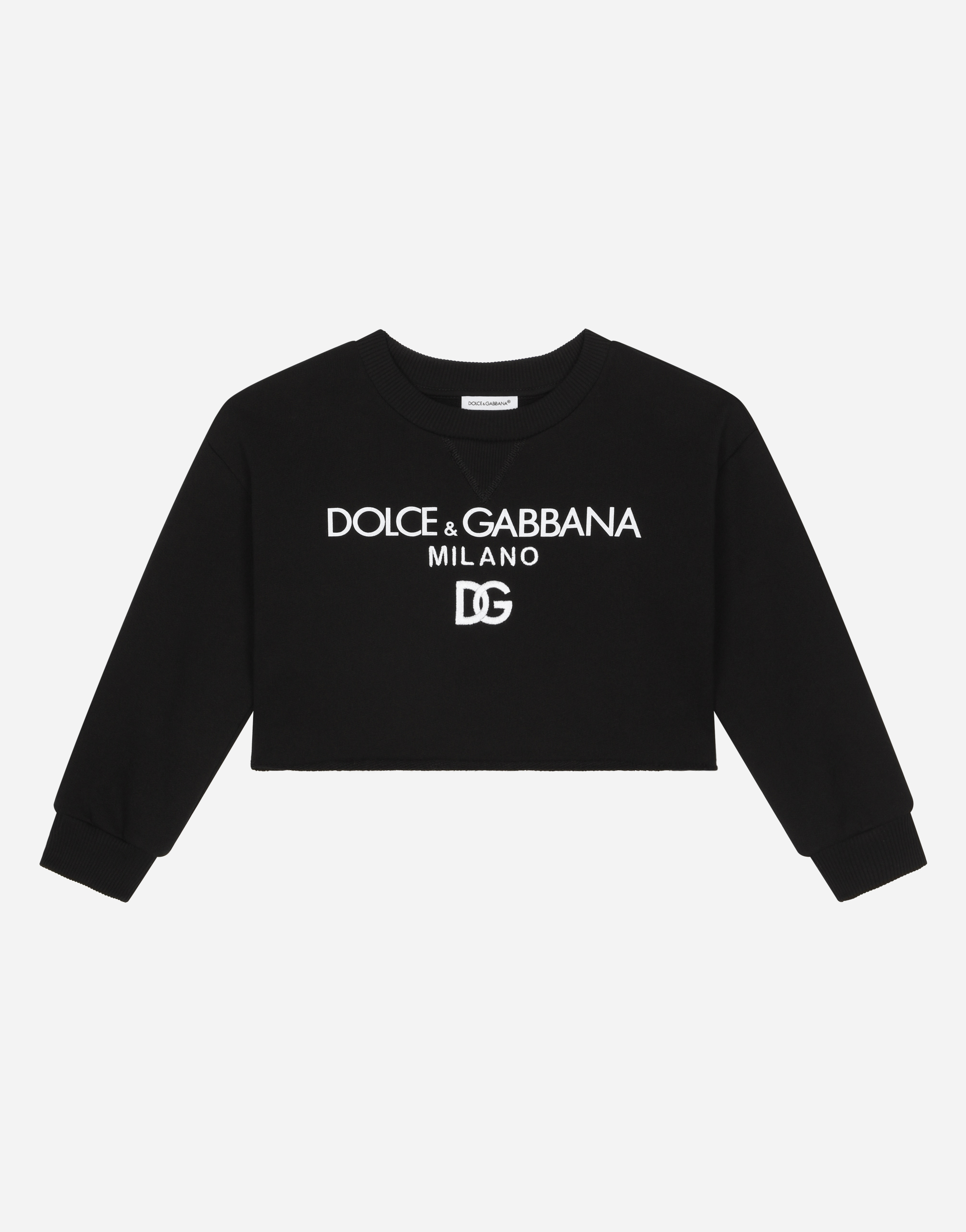 ブラックのガールズ FELPA M/L | Dolce&Gabbana®