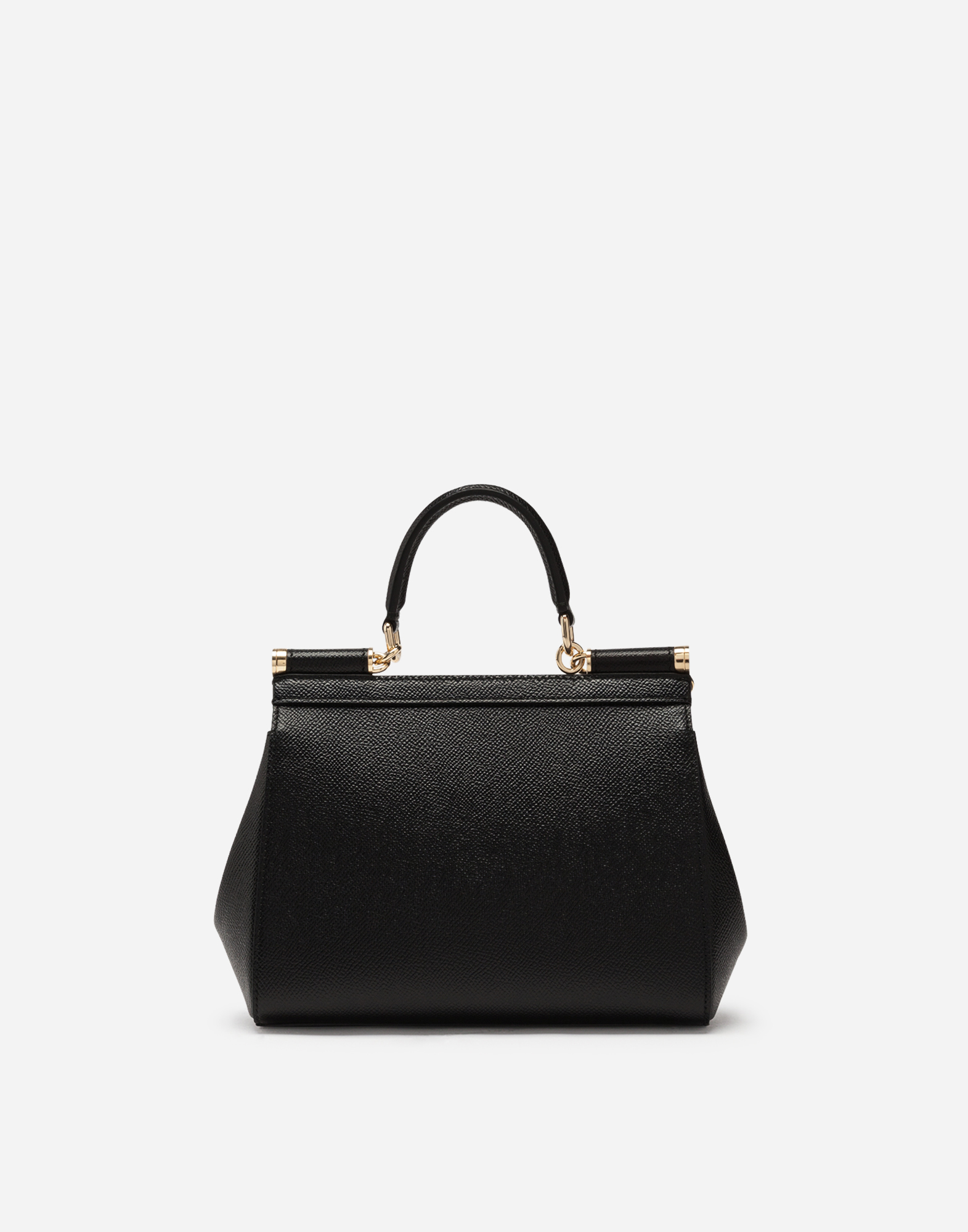 Dolce & Gabbana Small Sicily Bag in Black