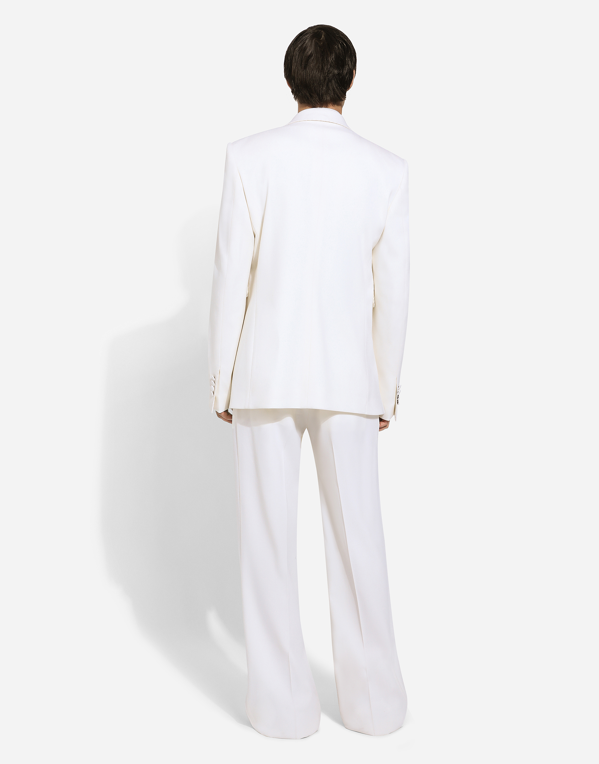 Shop Dolce & Gabbana Pantalone In White
