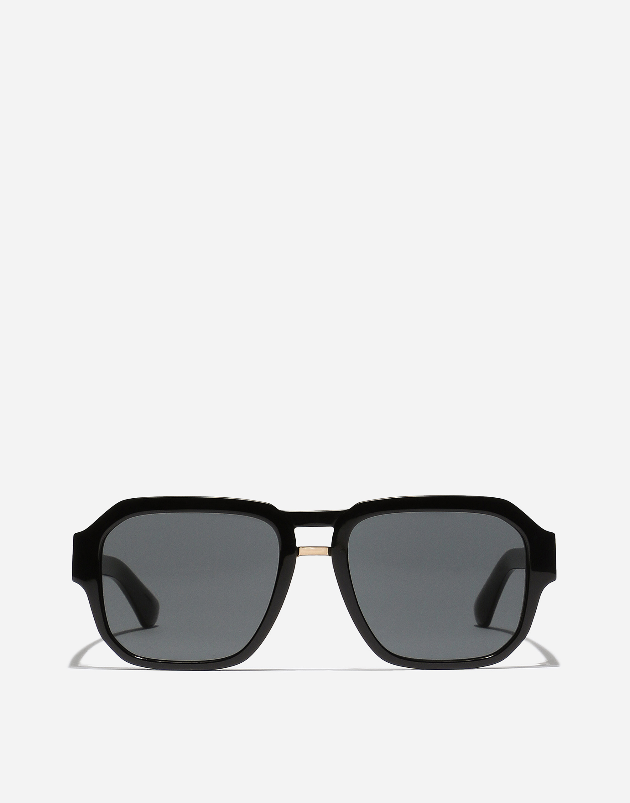 Shop Dolce & Gabbana Mirror Logo Sunglasses In Generic