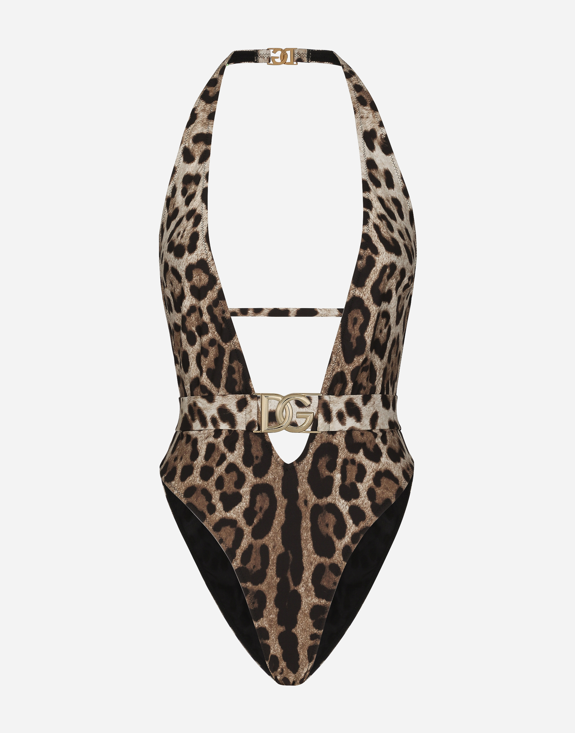 Dolce gabbana 2025 leopard swimsuit