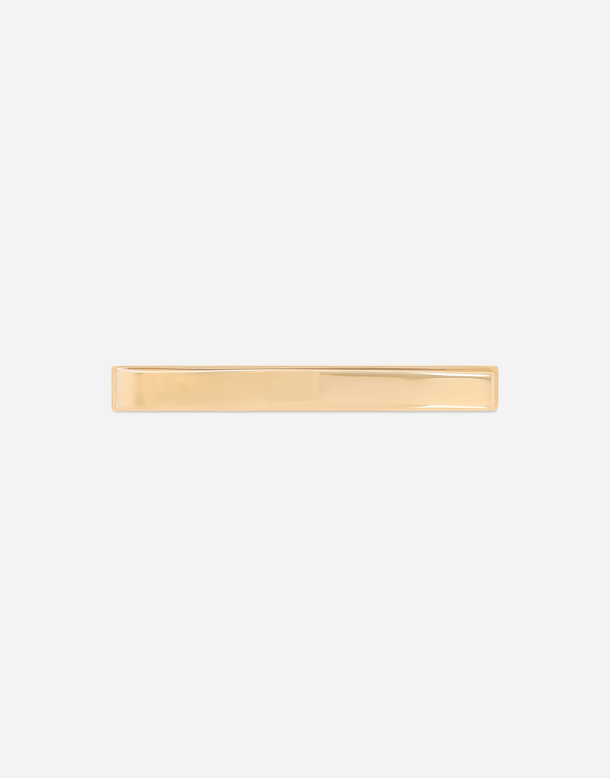 Shop Dolce & Gabbana Dg Logo Tie Clip In ゴールド